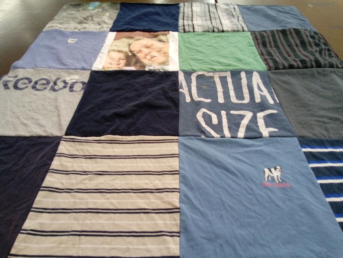 T-shirt quilt by Jennie from KY