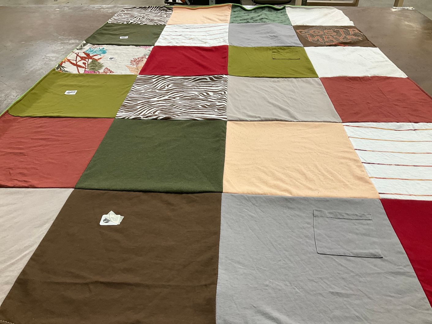 T-shirt quilt by Wendie from MO