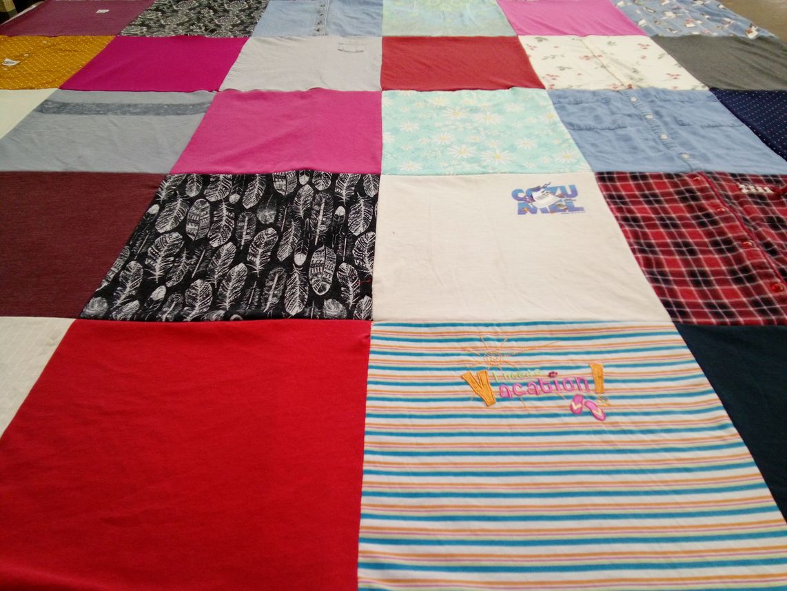 T-shirt quilt by Gregory from TX