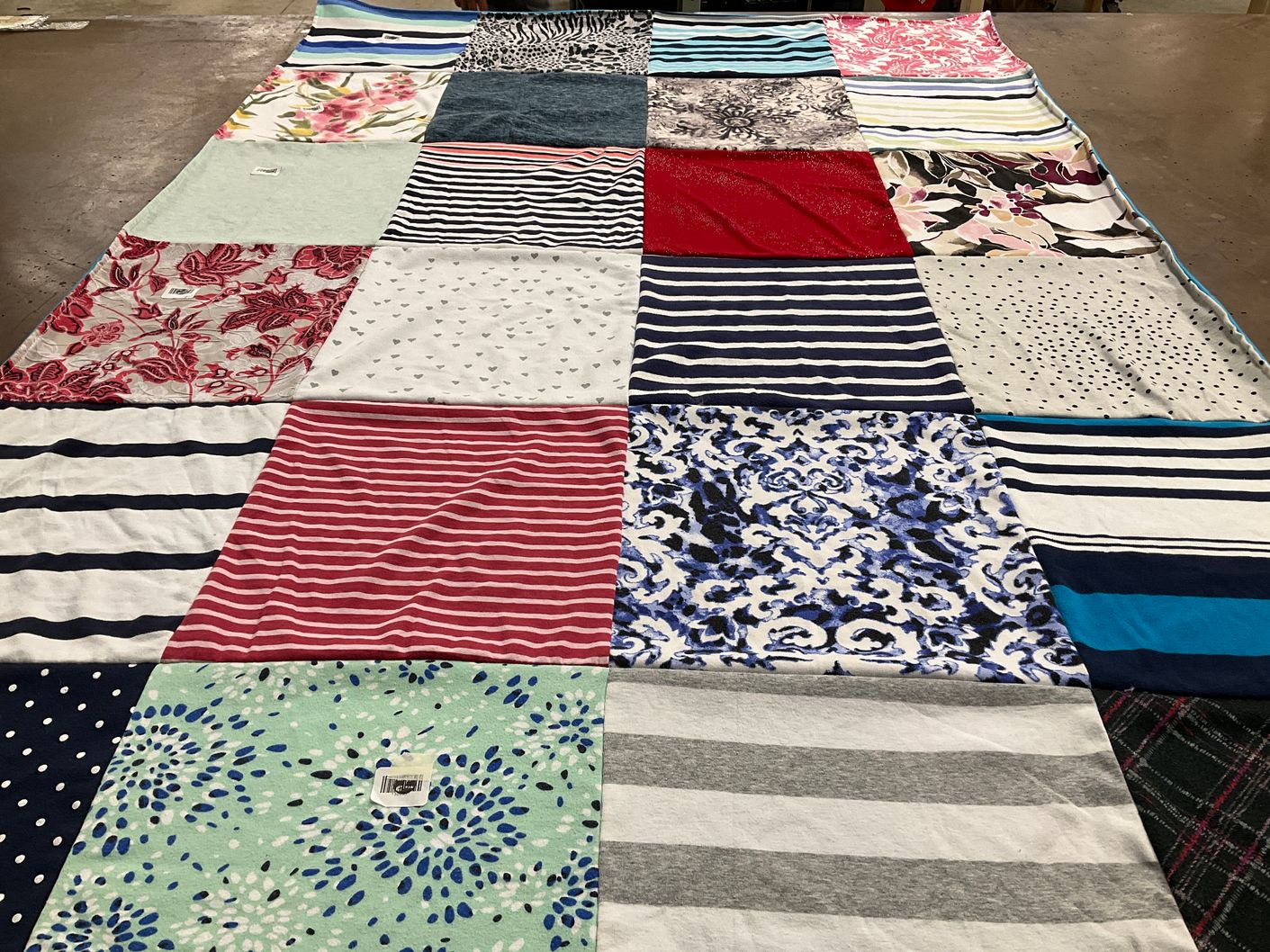 T-shirt quilt by Amy from RI