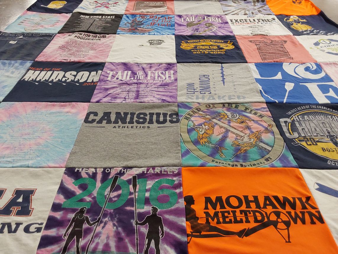 T-shirt quilt from canisius college by Jason from NY