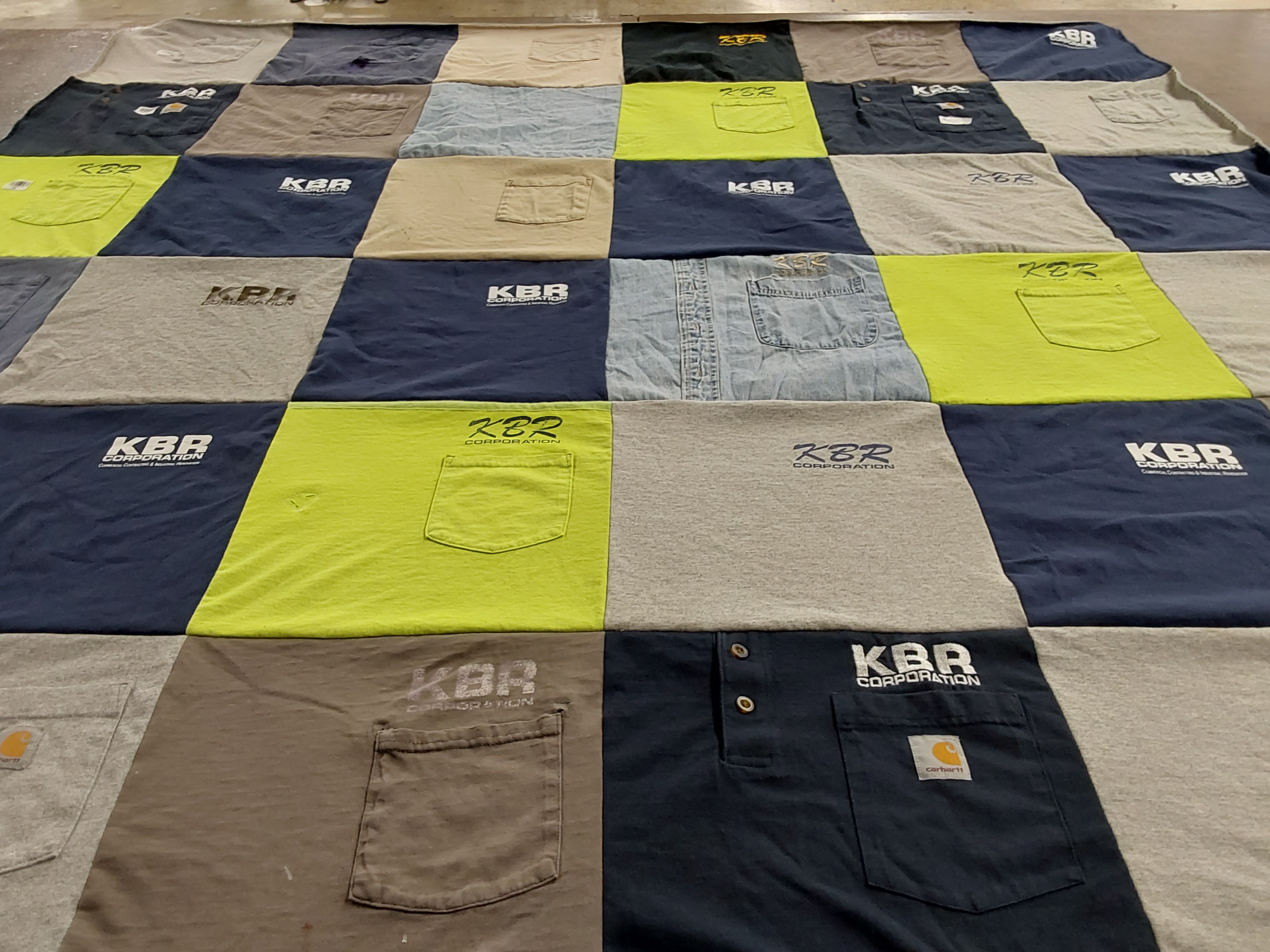 T-shirt quilt by Amy from VA