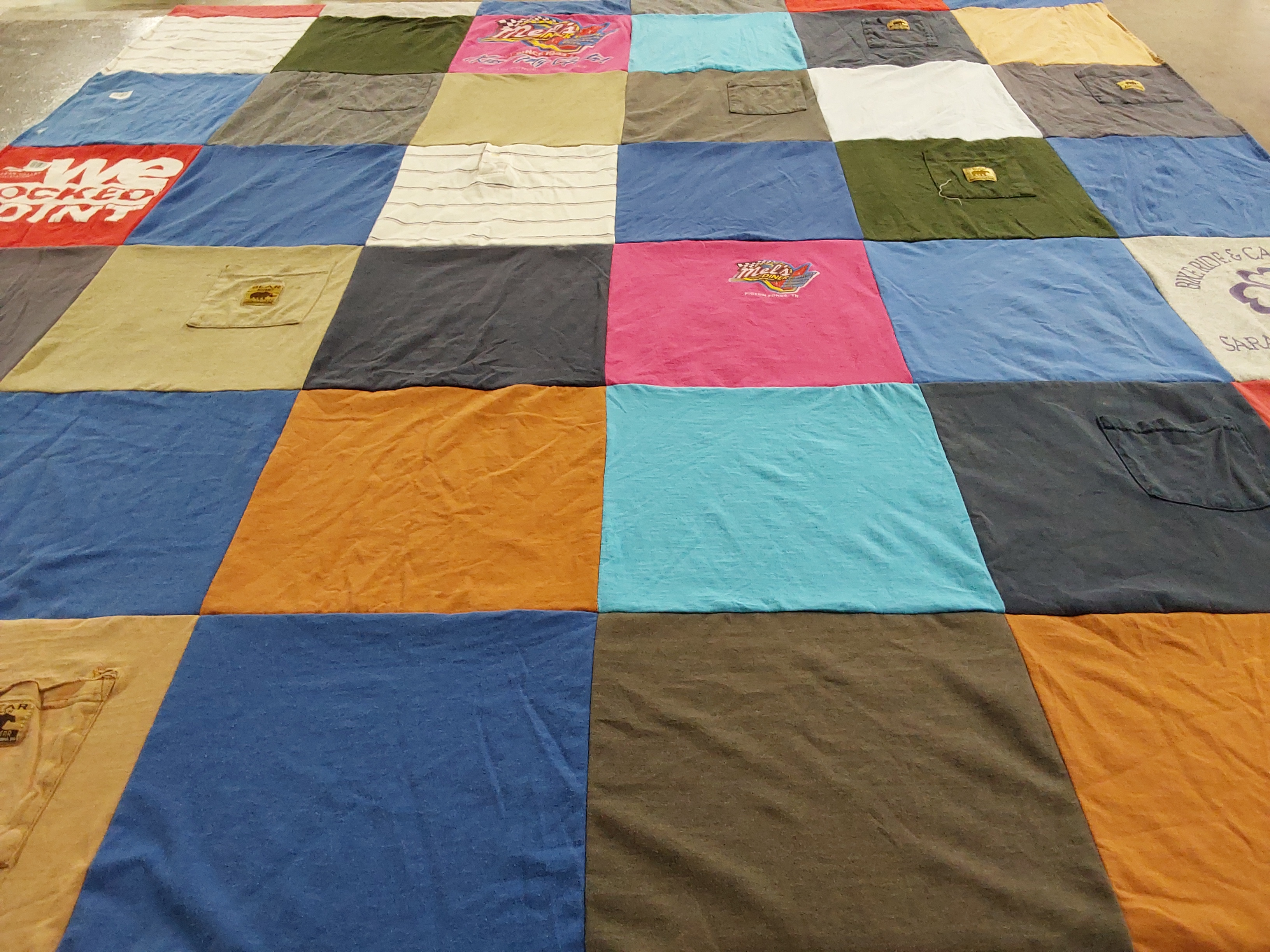 T-shirt quilt by Kimberly from NC