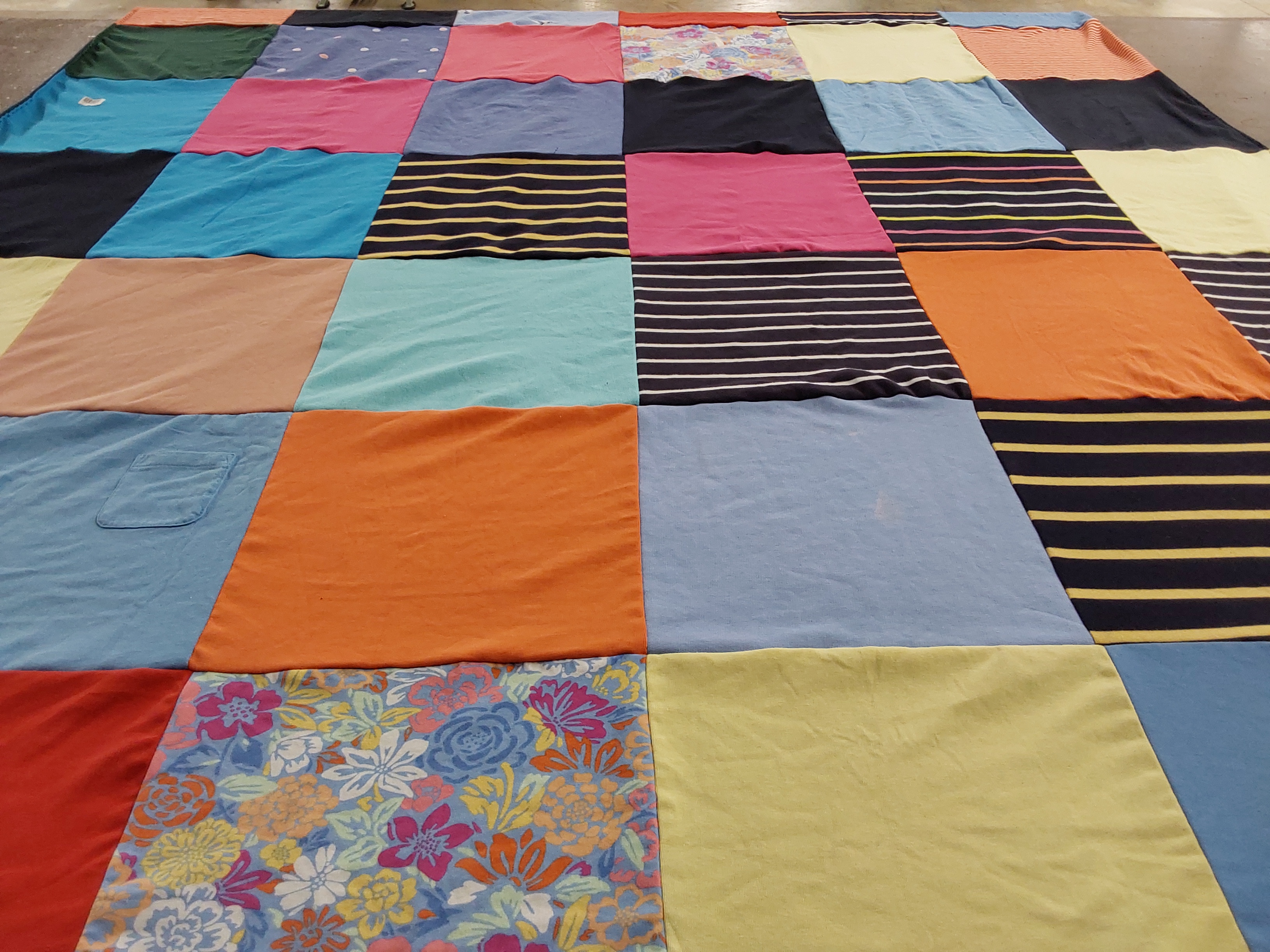 T-shirt quilt by Stella from FL