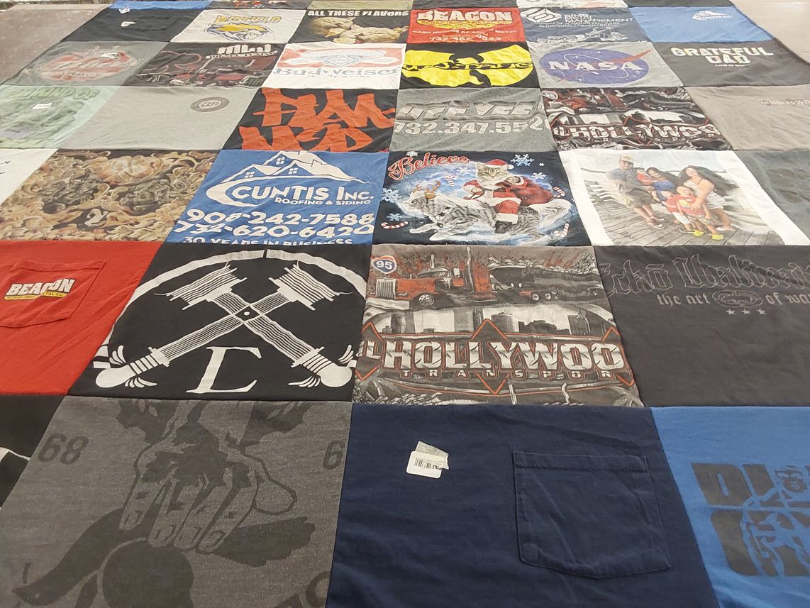 T-shirt quilt by Brianne from NJ