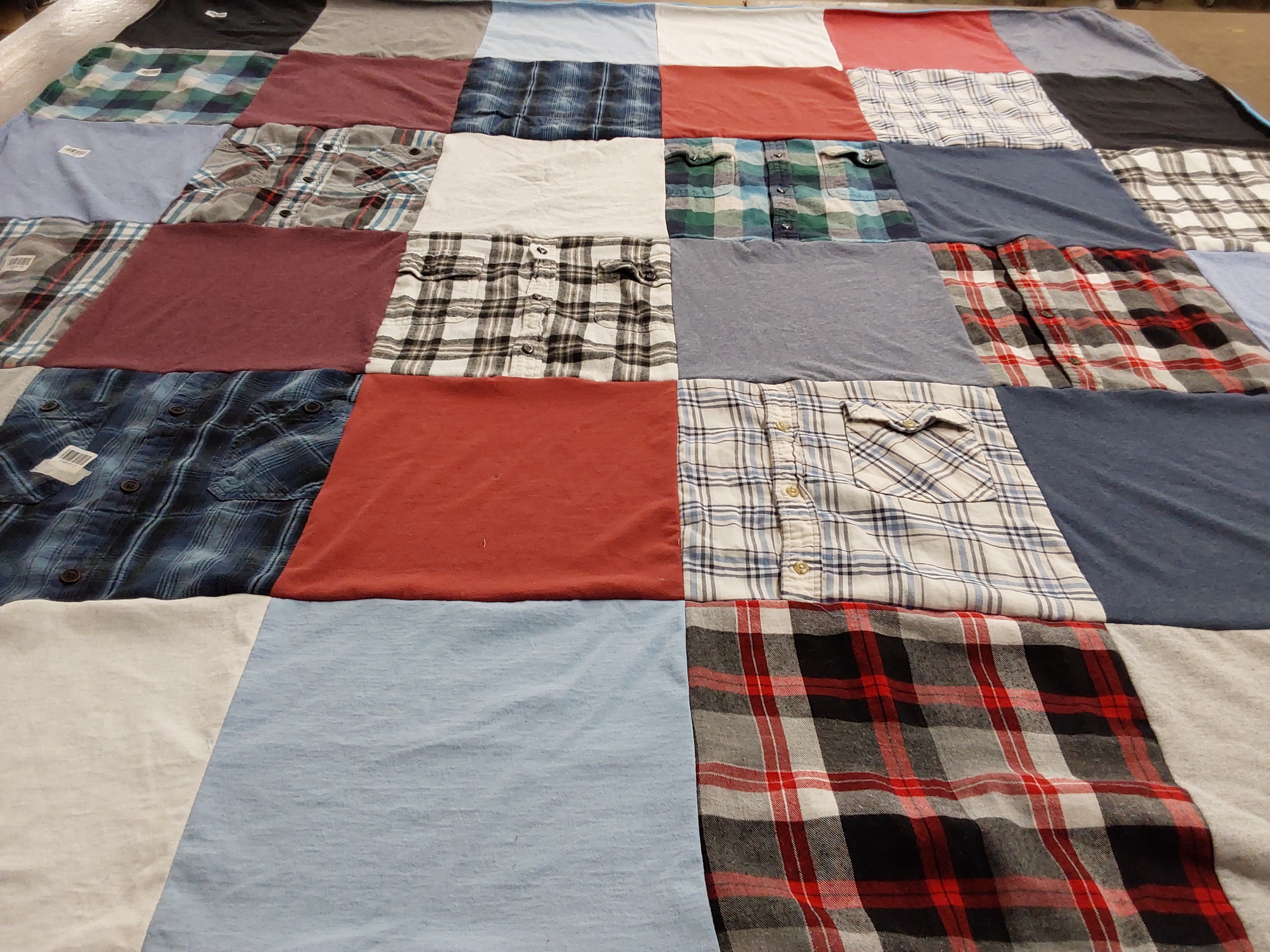 T-shirt quilt by Karen from OH