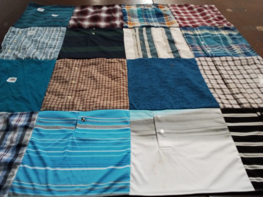 T-shirt quilt with fashion, quilting themes by Brittany from NC