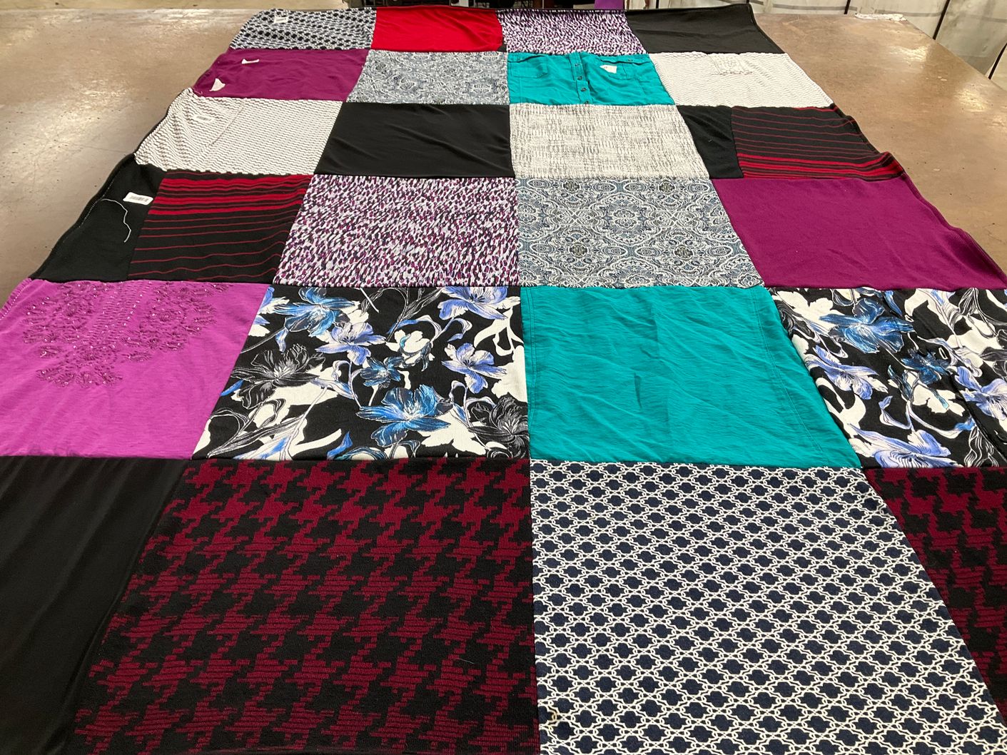 T-shirt quilt by Lisa from NJ