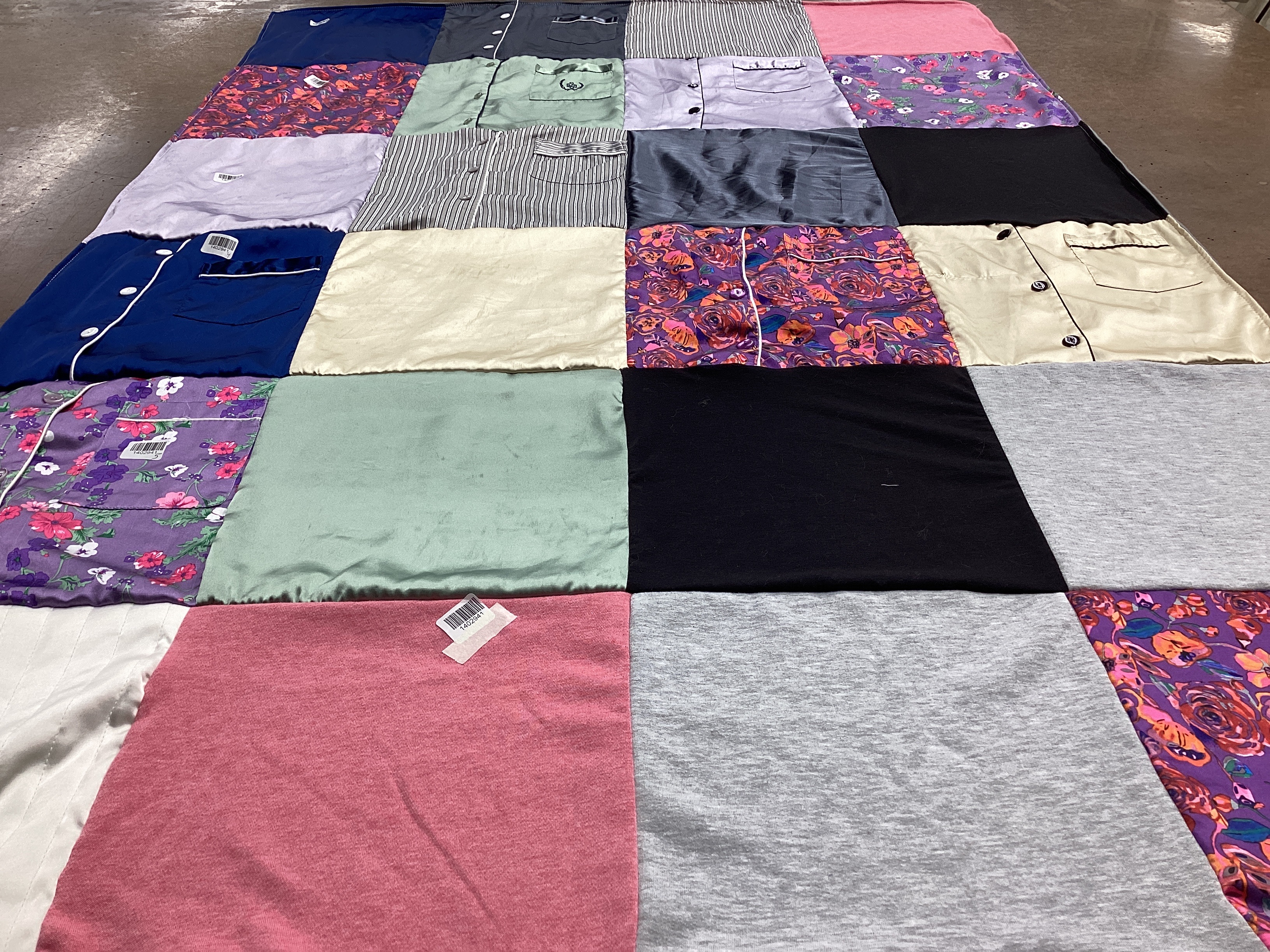 T-shirt quilt with sewing, crafting themes by Monya from FL