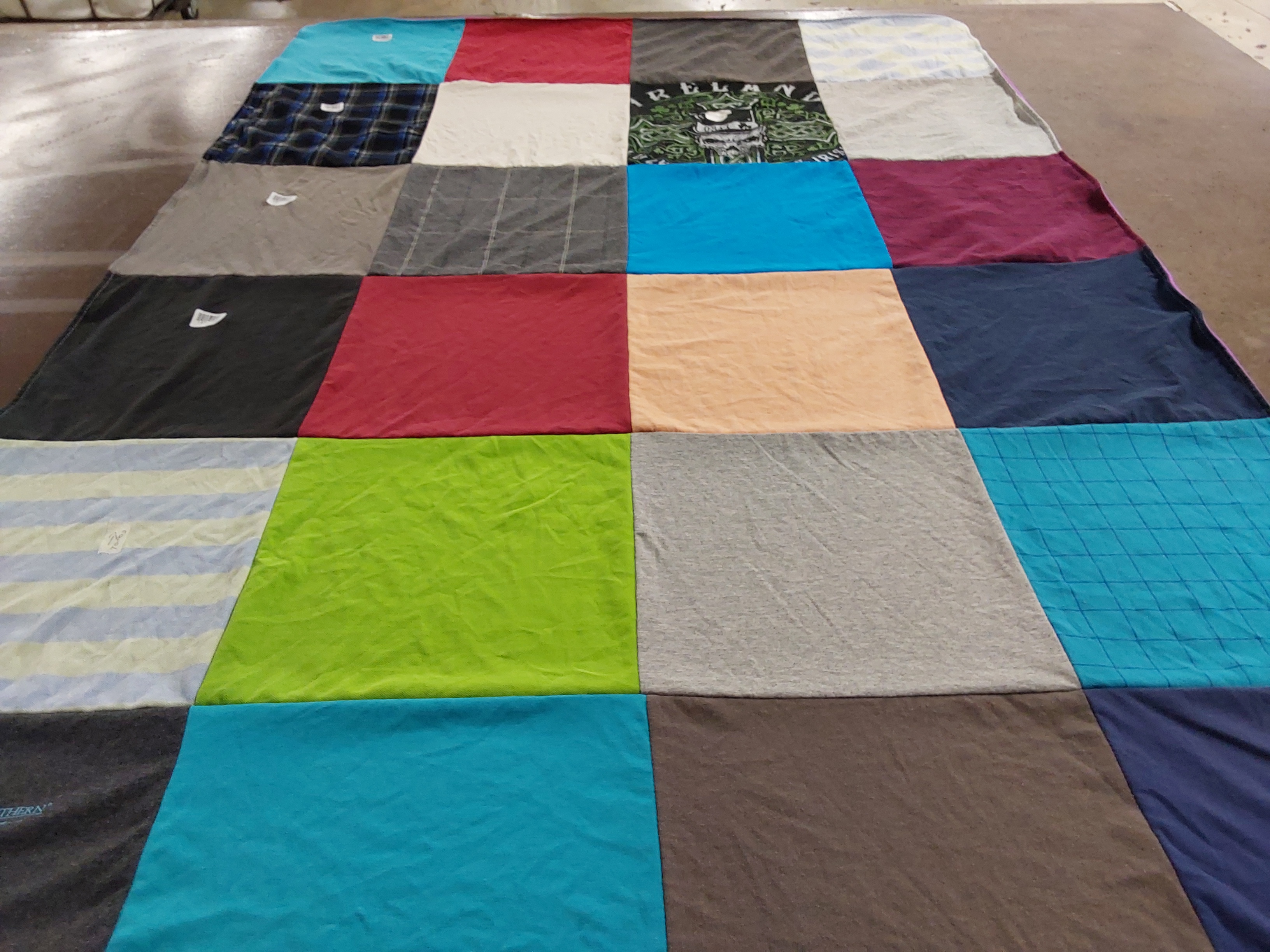 T-shirt quilt by Meghan from VA