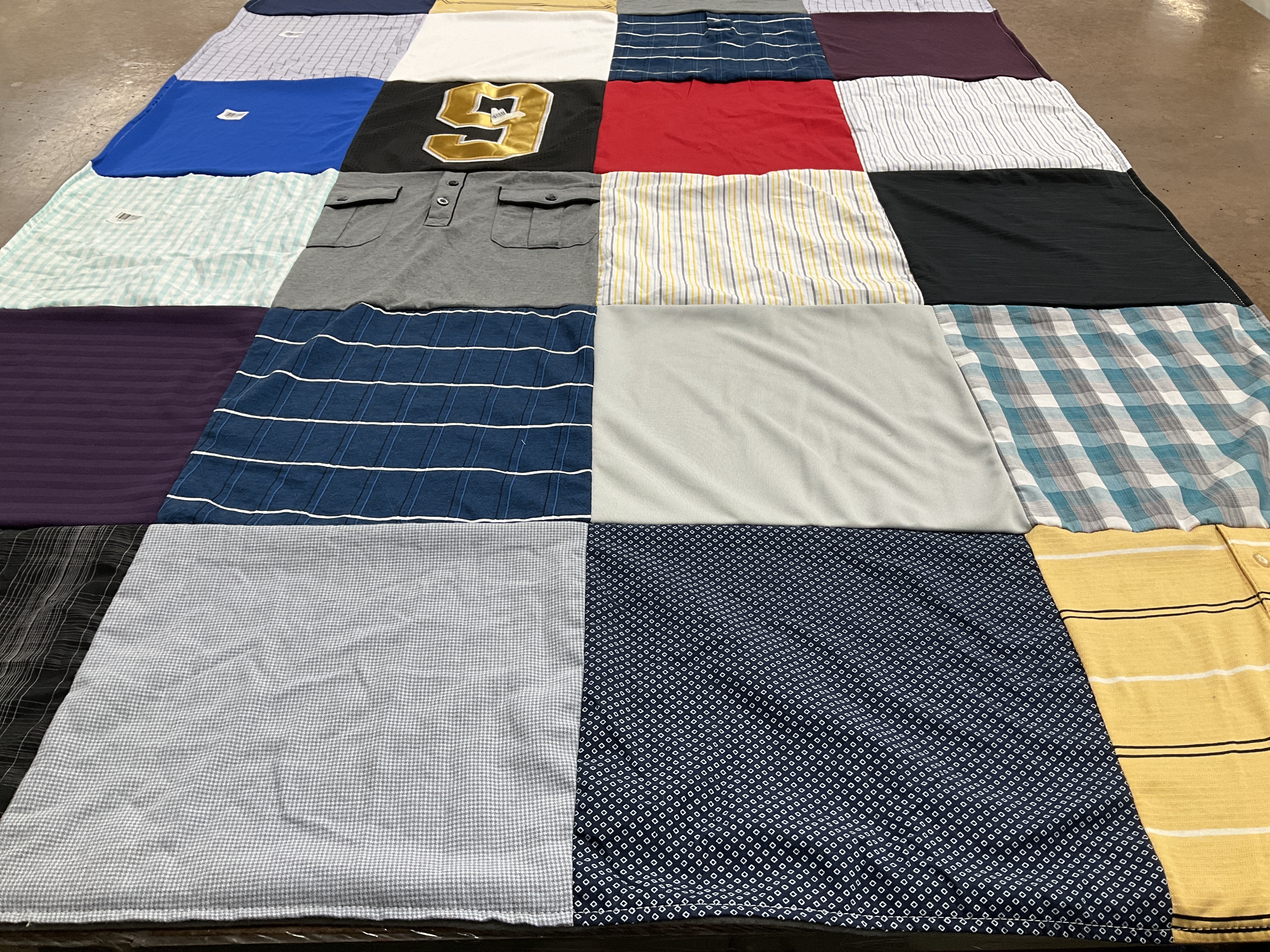 T-shirt quilt by Darrell from LA