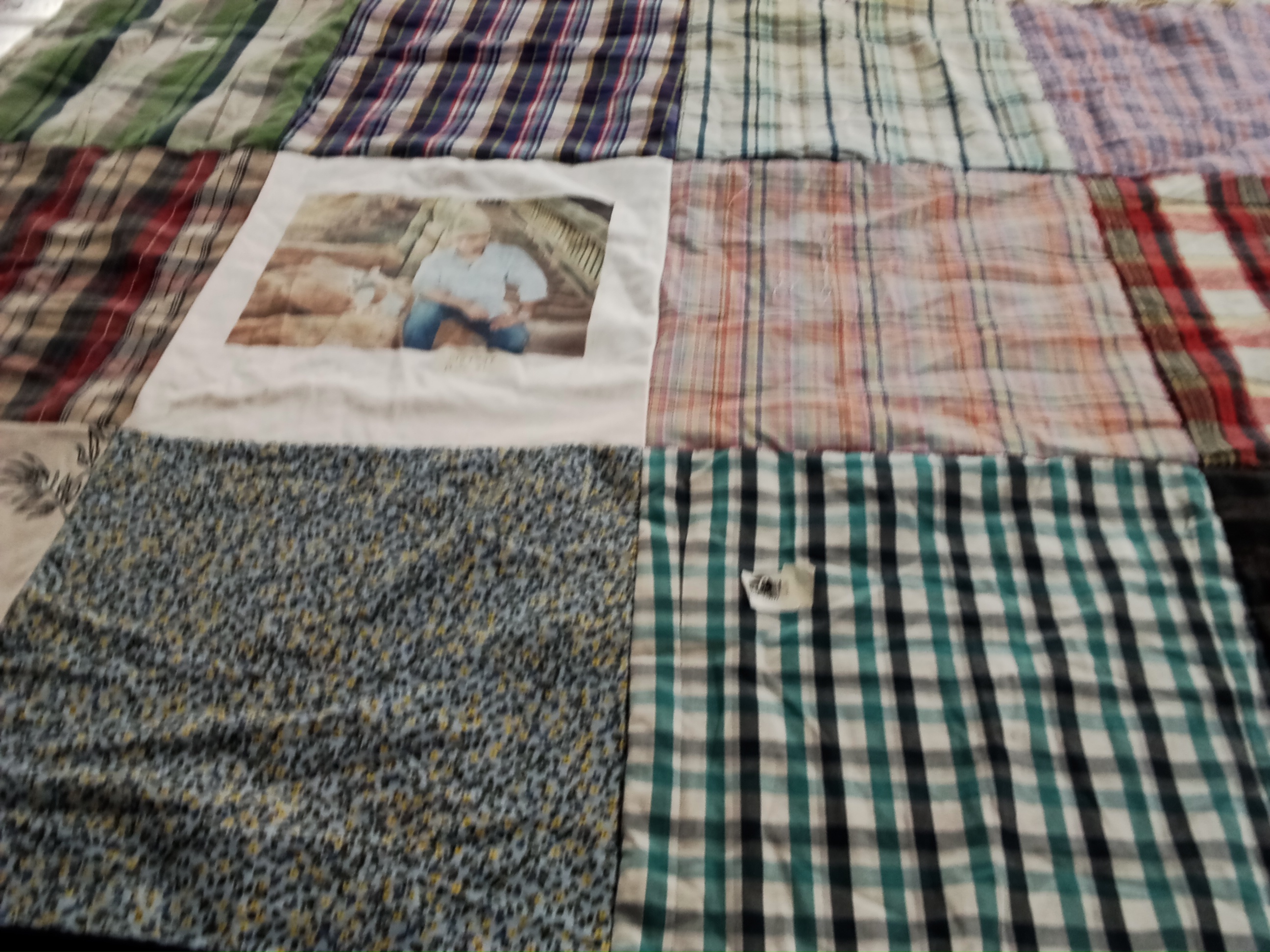 T-shirt quilt by Angelica from CA