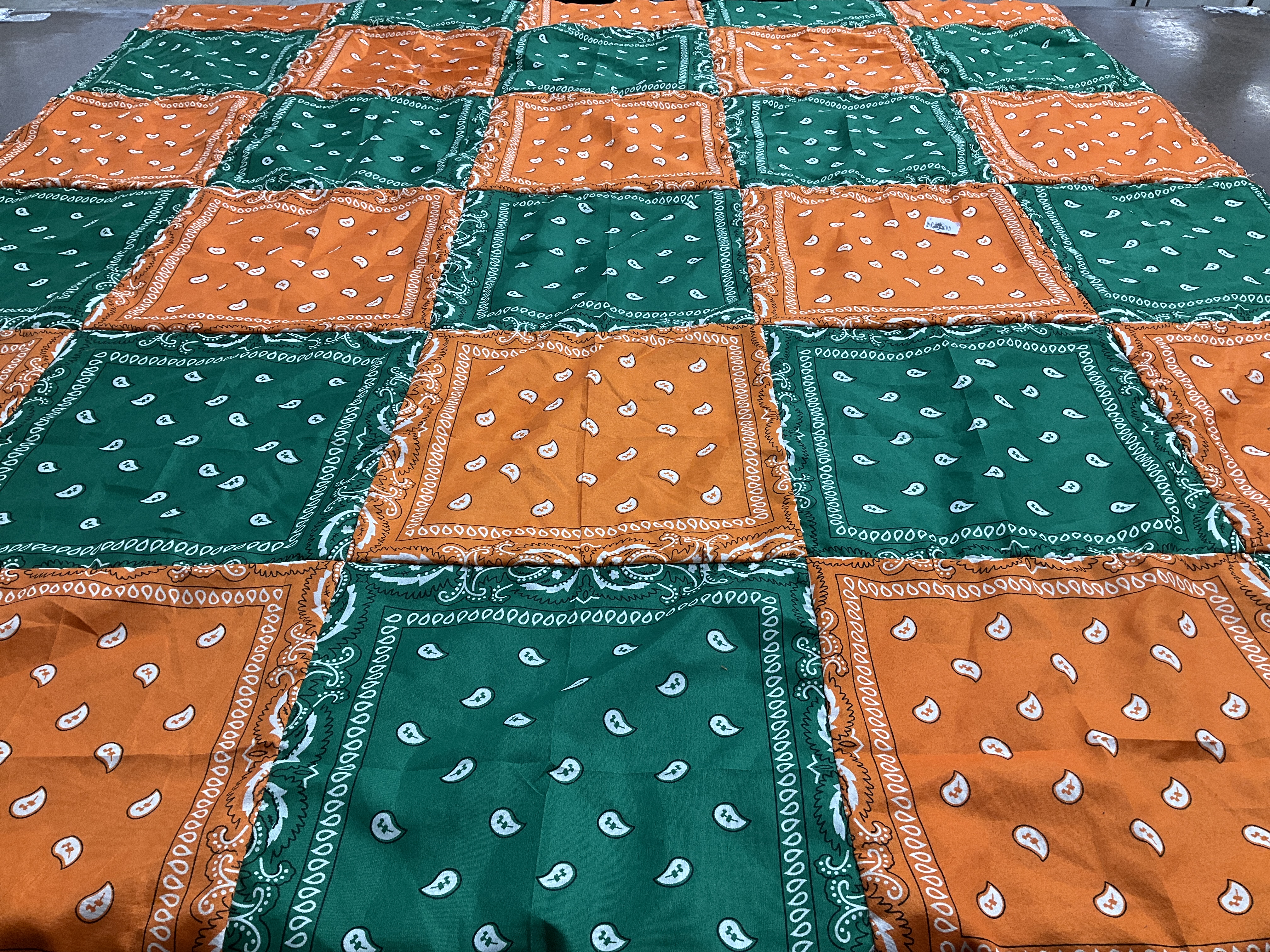 T-shirt quilt with crafting, sewing themes by Mackenzie from VA
