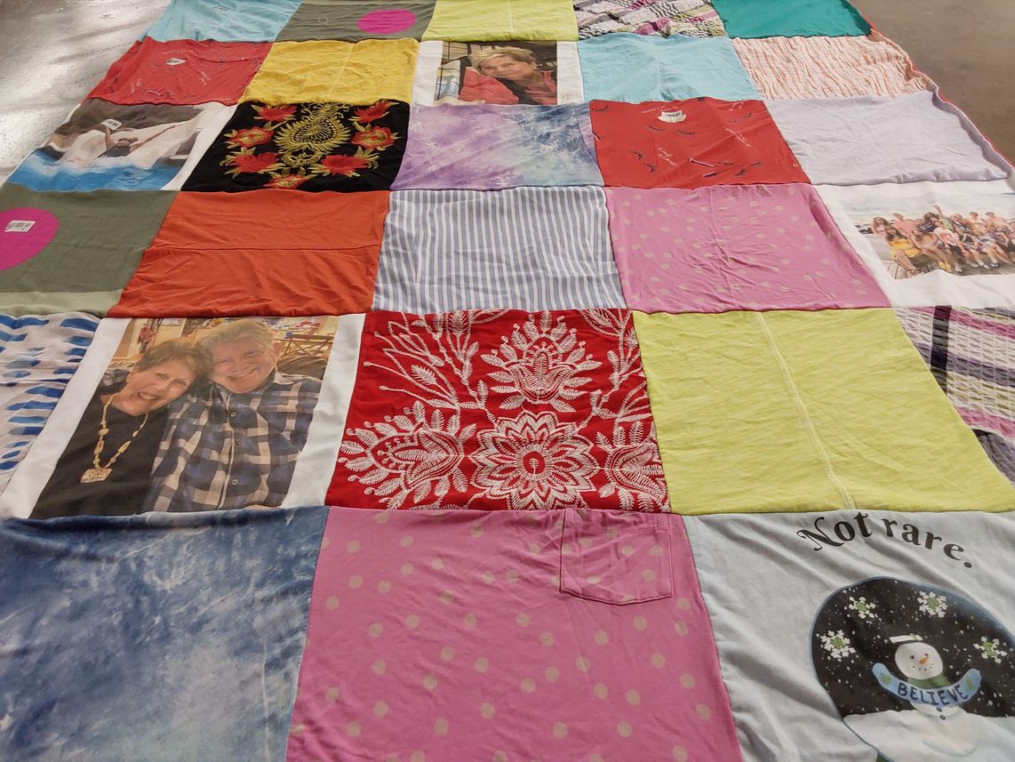 T-shirt quilt by Robyn from MD