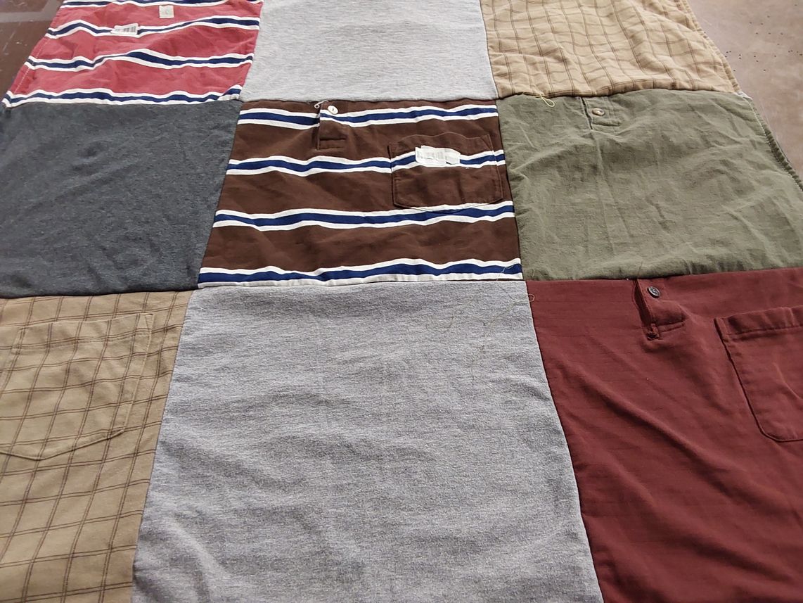 T-shirt quilt by Megan from VA
