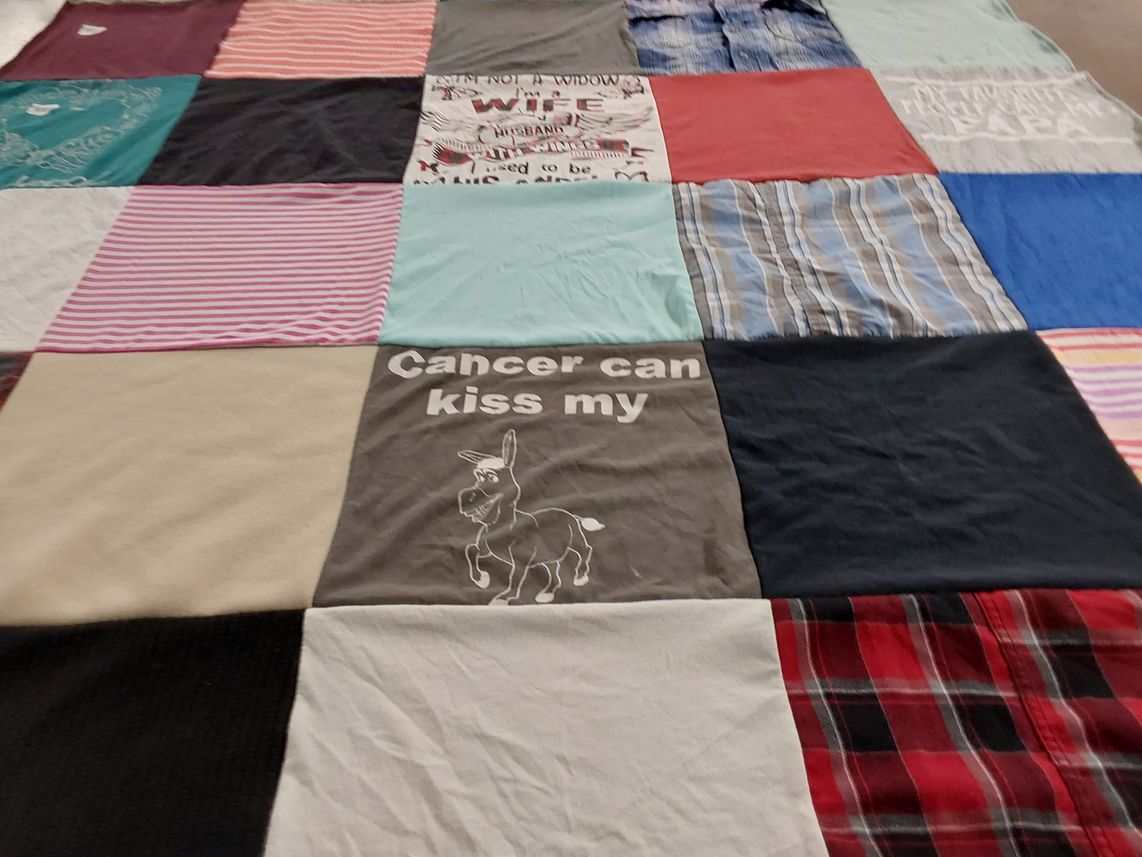 T-shirt quilt by michelle from MI