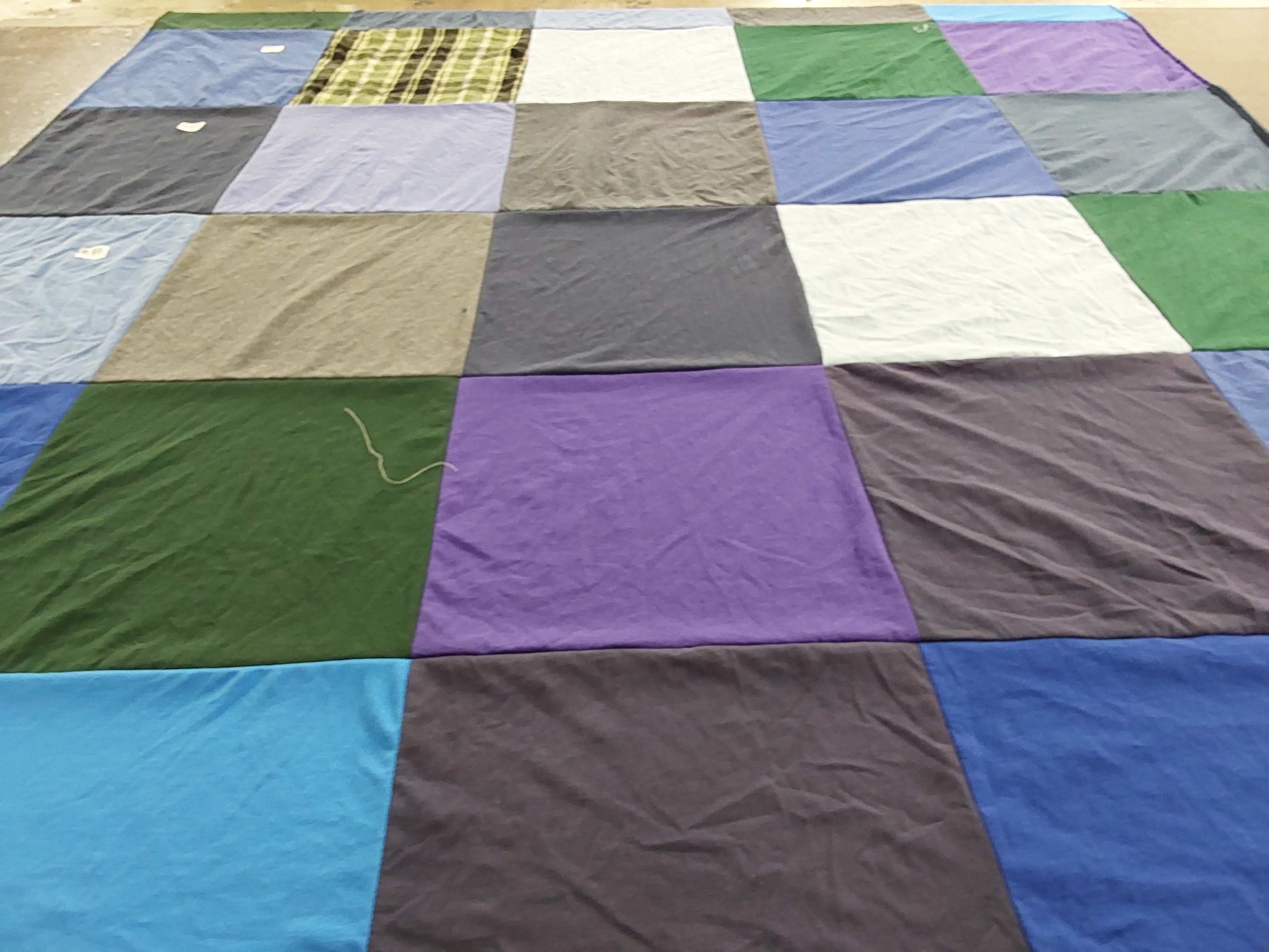 T-shirt quilt by Marisa from CA