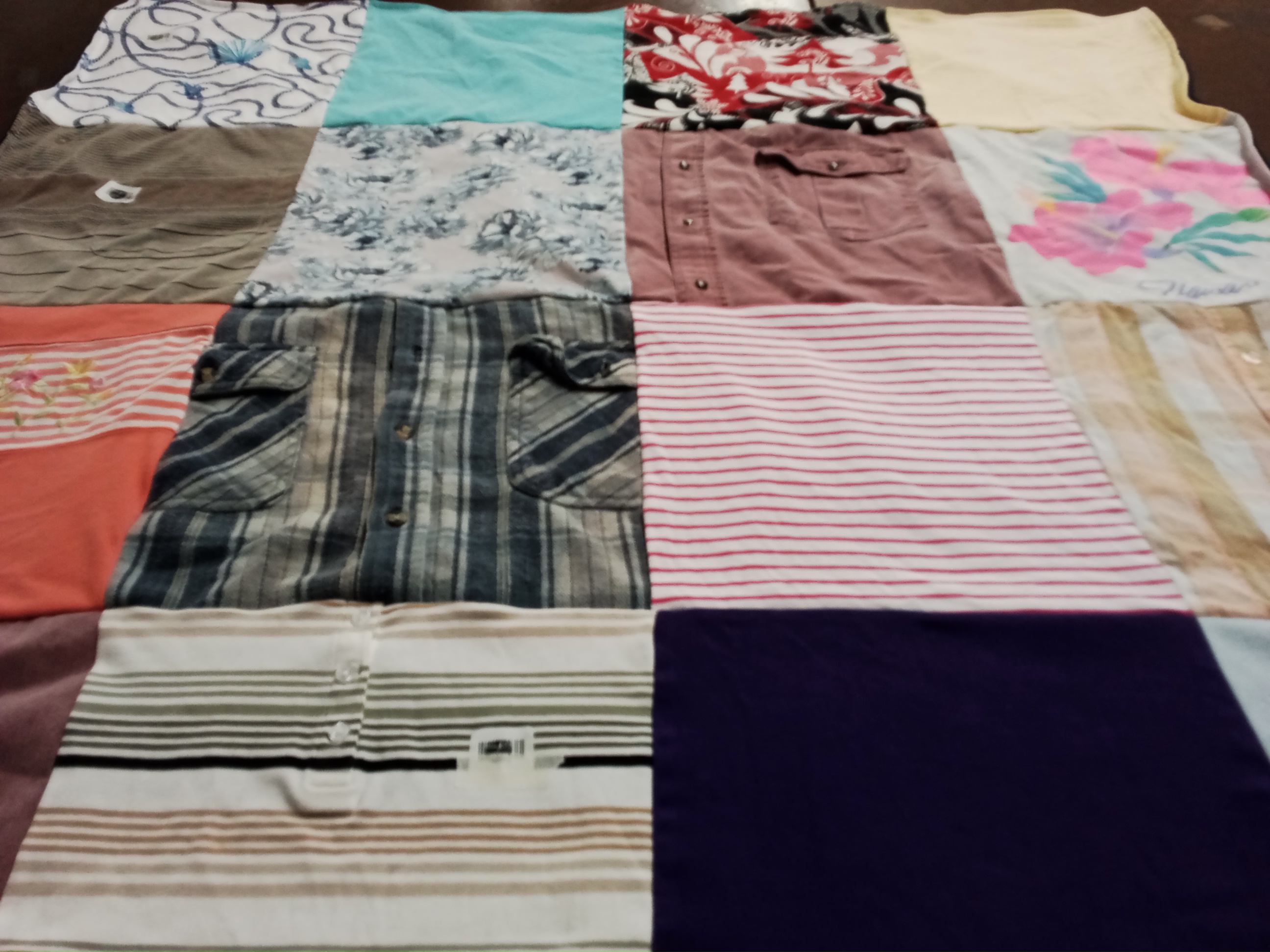 T-shirt quilt by Brittanie from MN