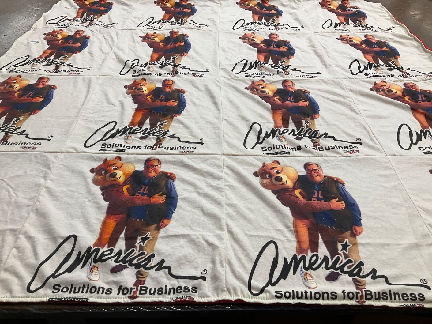 T-shirt quilt by Larry from MN