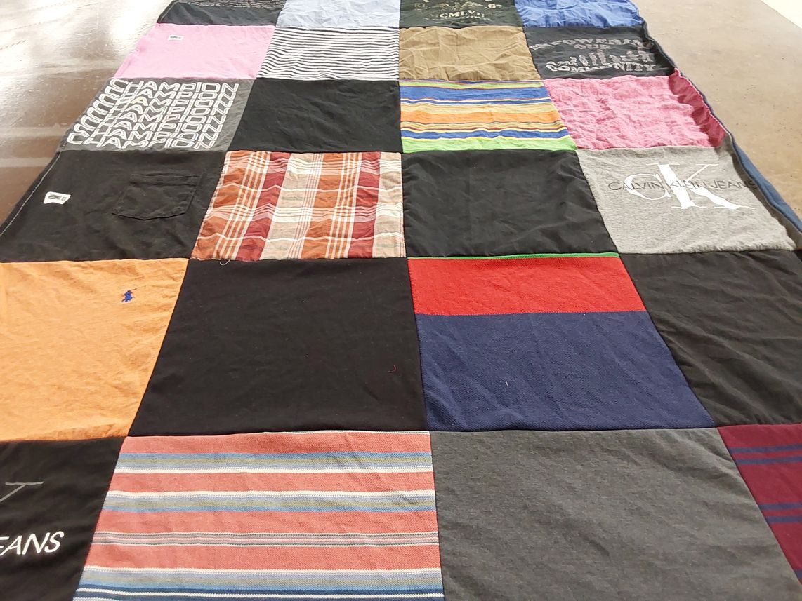 T-shirt quilt by Janice from FL