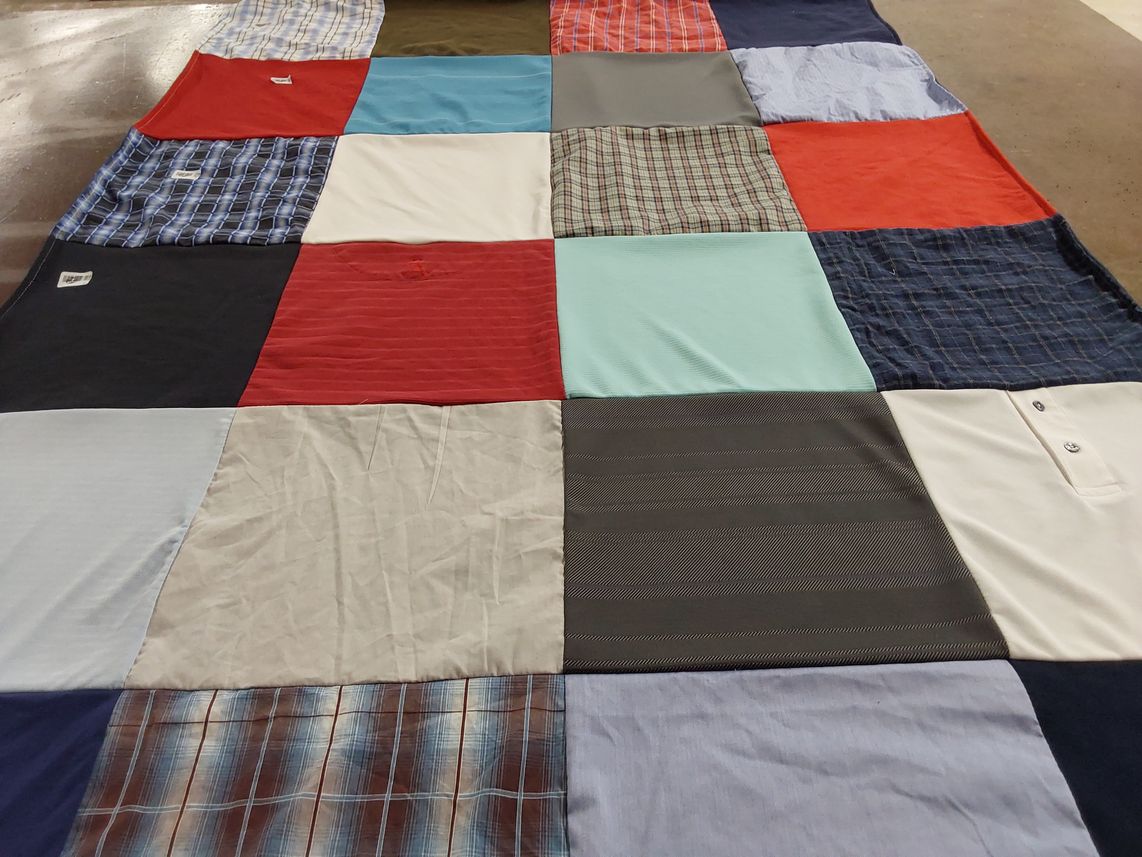 T-shirt quilt by Stephanie from SC