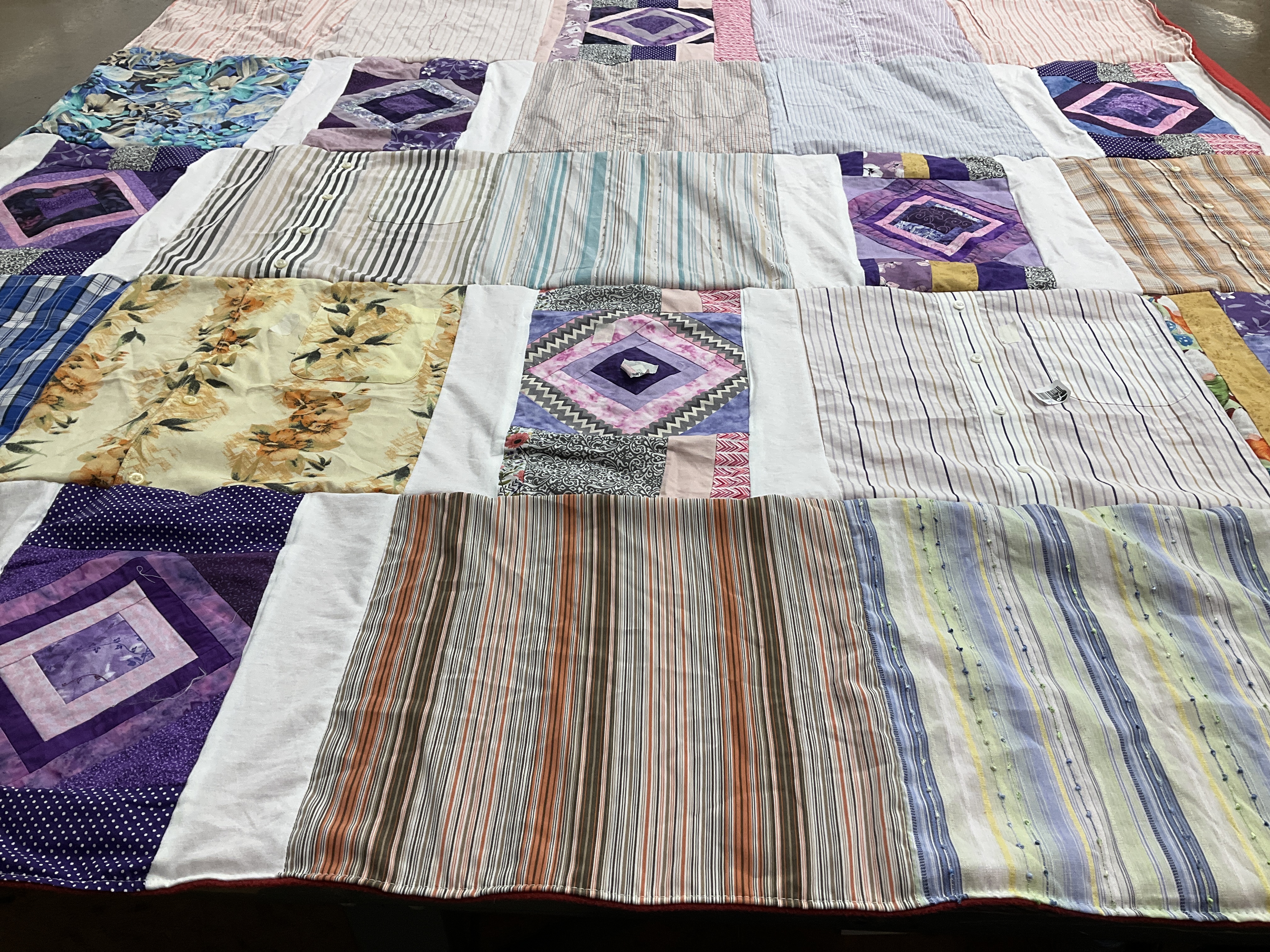 T-shirt quilt by Erika from MD