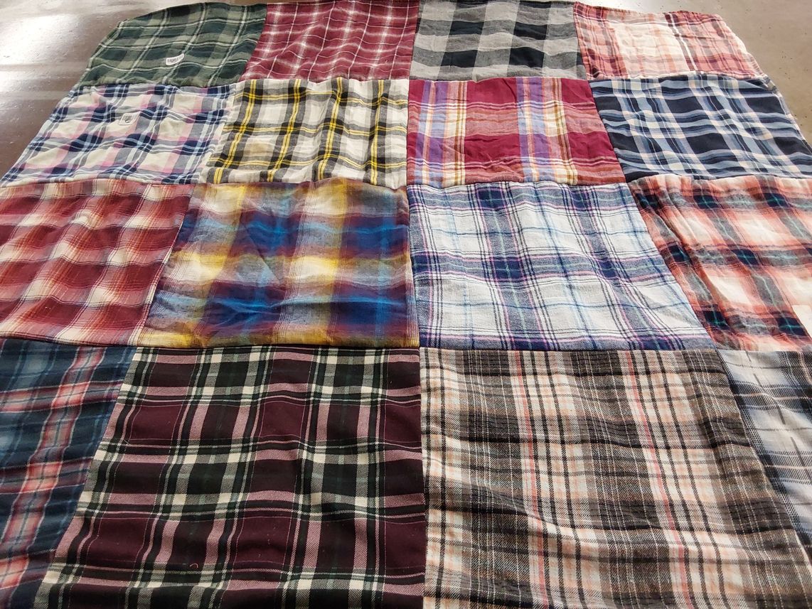 T-shirt quilt by Jaylen from HI