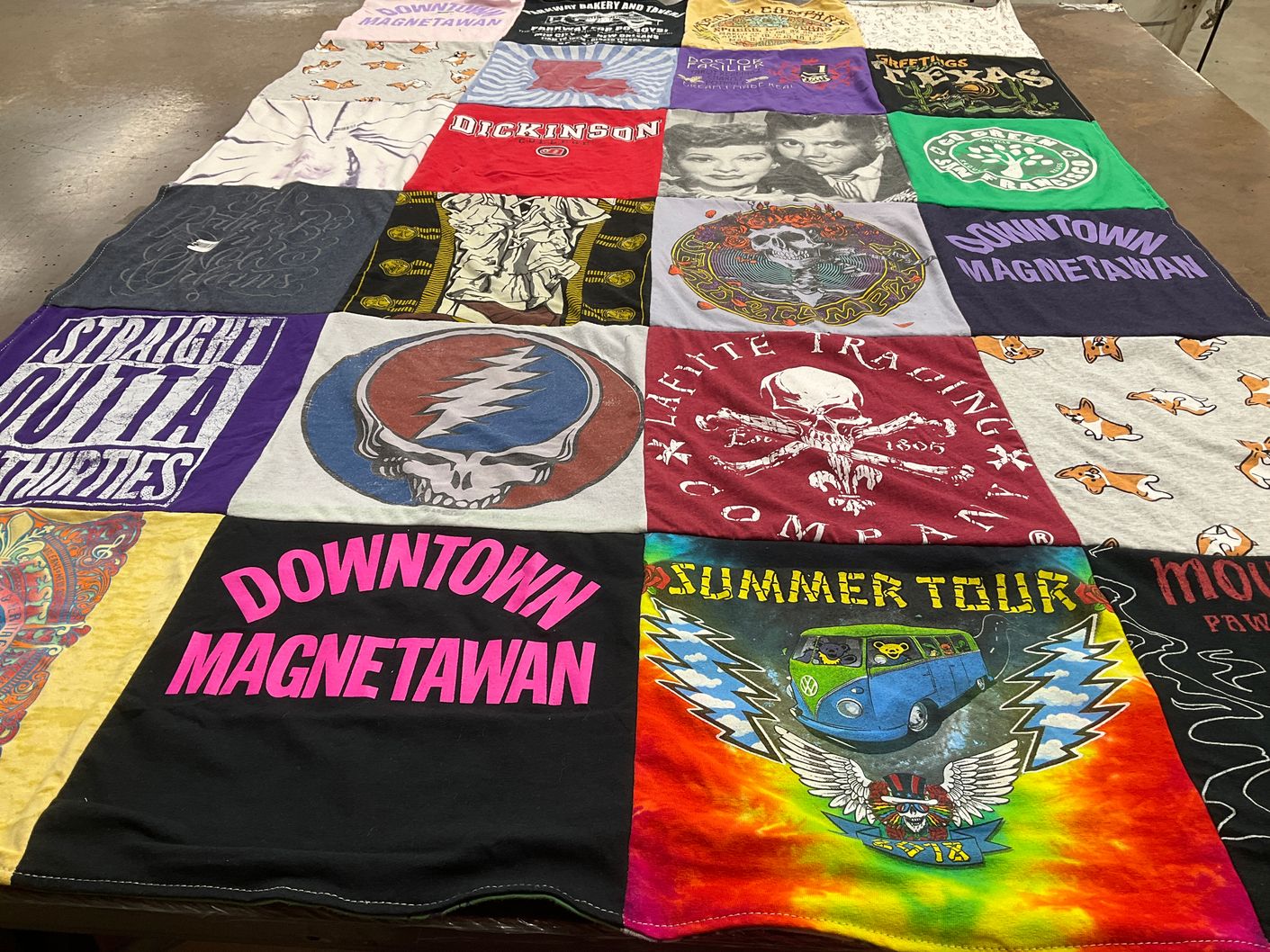 T-shirt quilt from dickinson college by Jacqueline  from VA