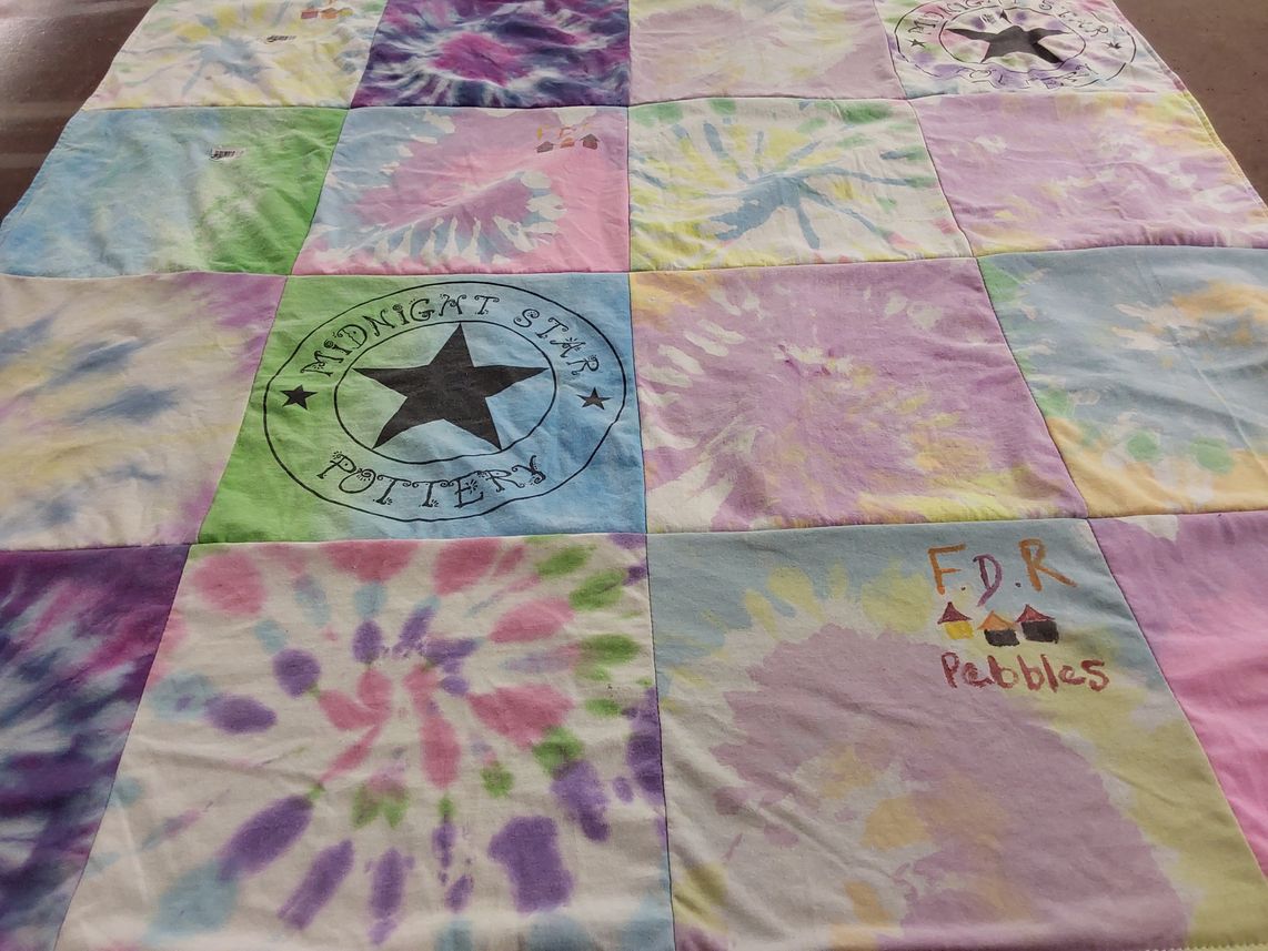 T-shirt quilt by Holley from GA