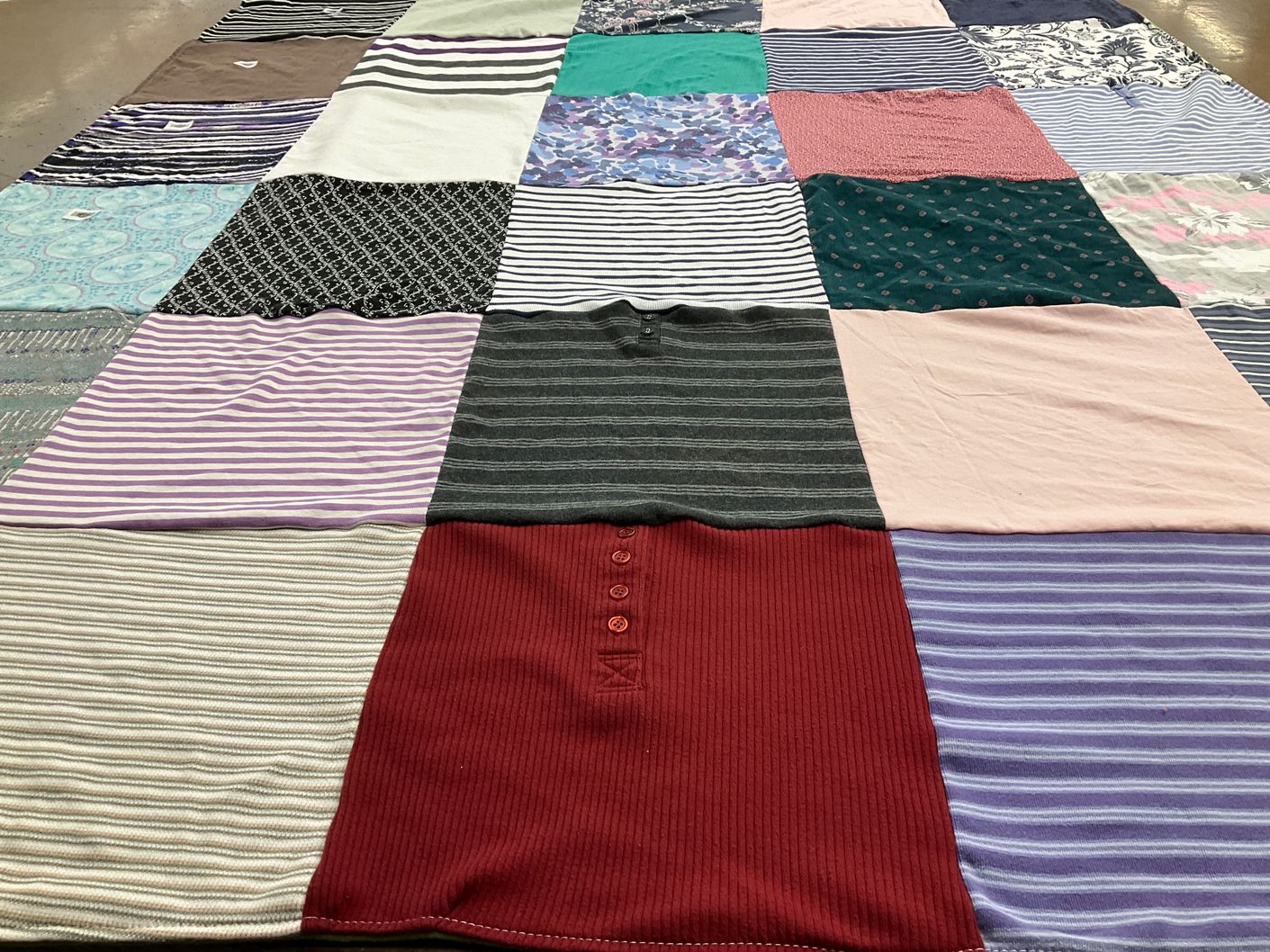 T-shirt quilt by Hal from KY