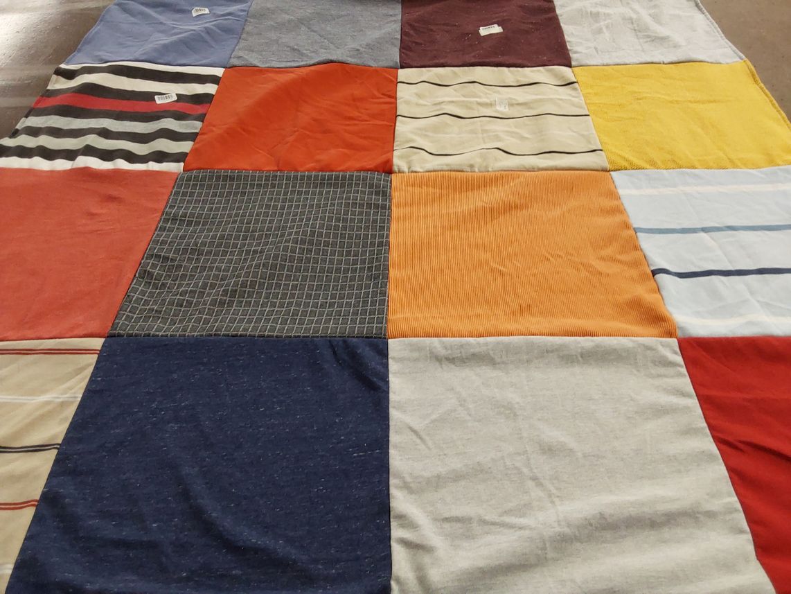 T-shirt quilt by Linda from GA
