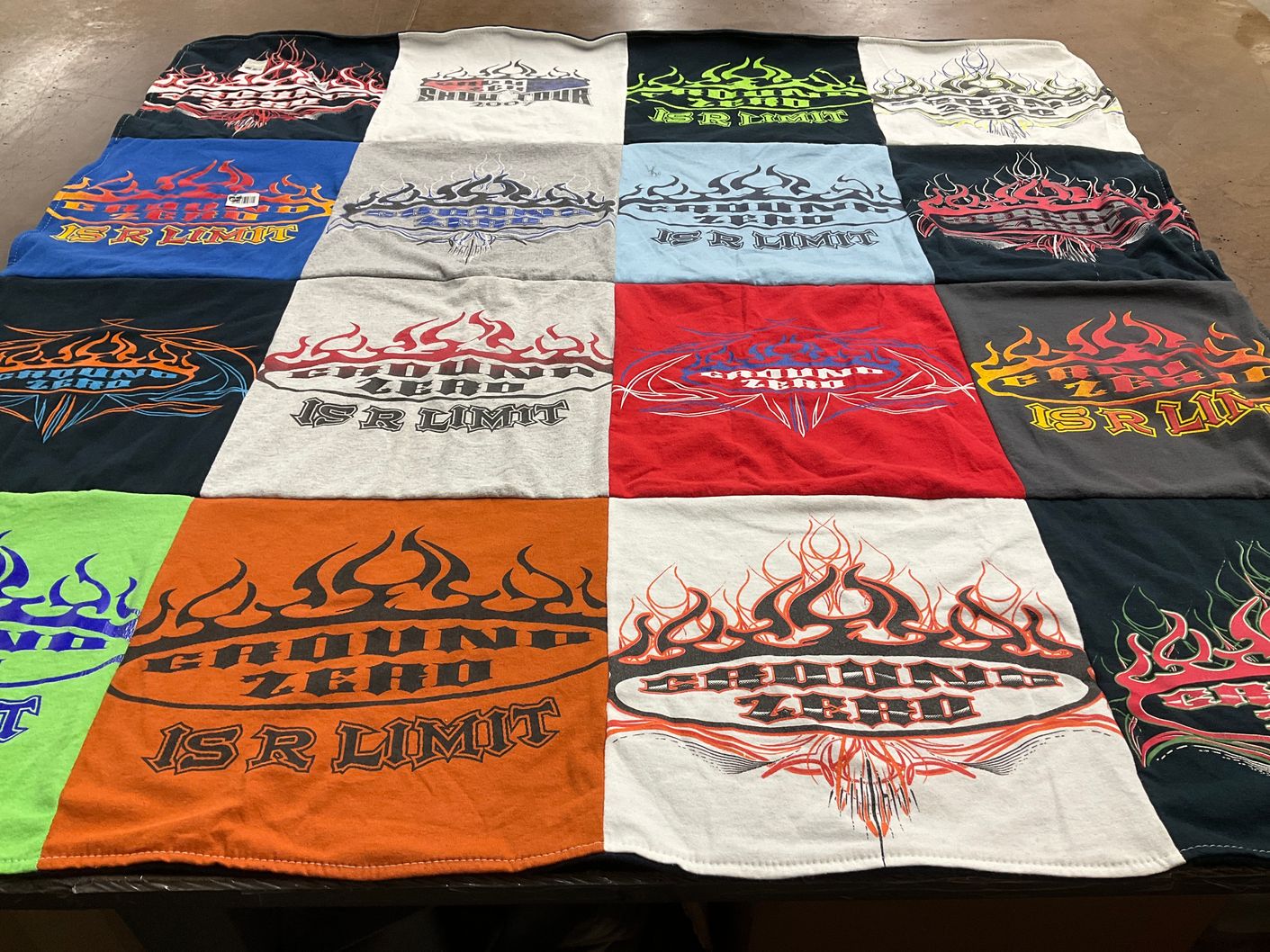 T-shirt quilt by Criselda from TX