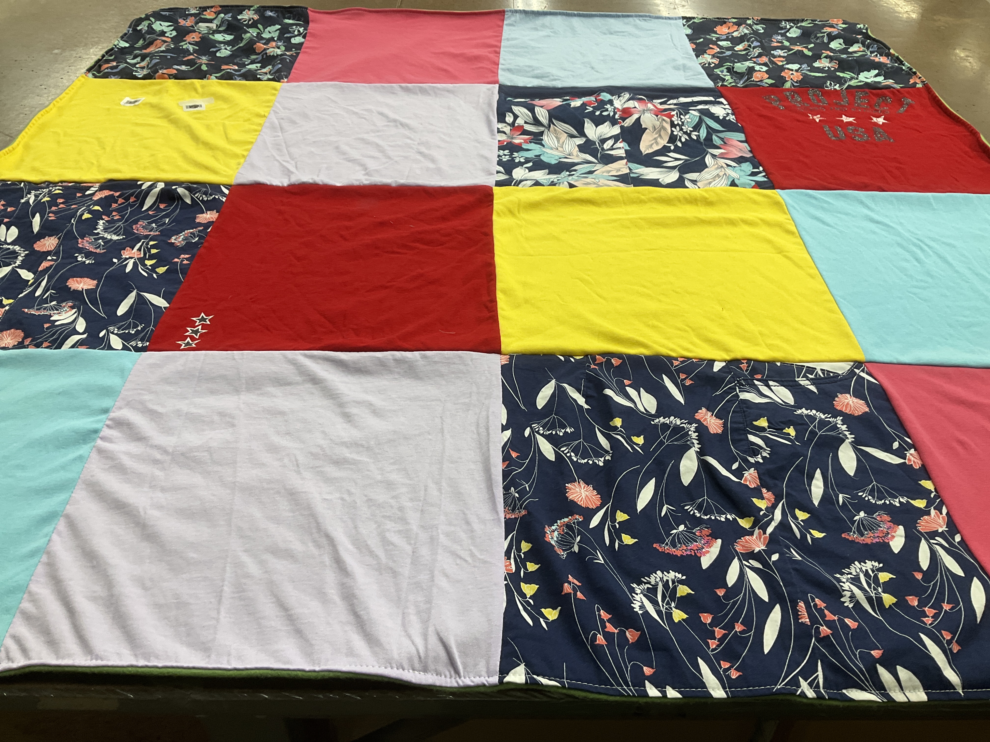 T-shirt quilt by Nikkie from NY