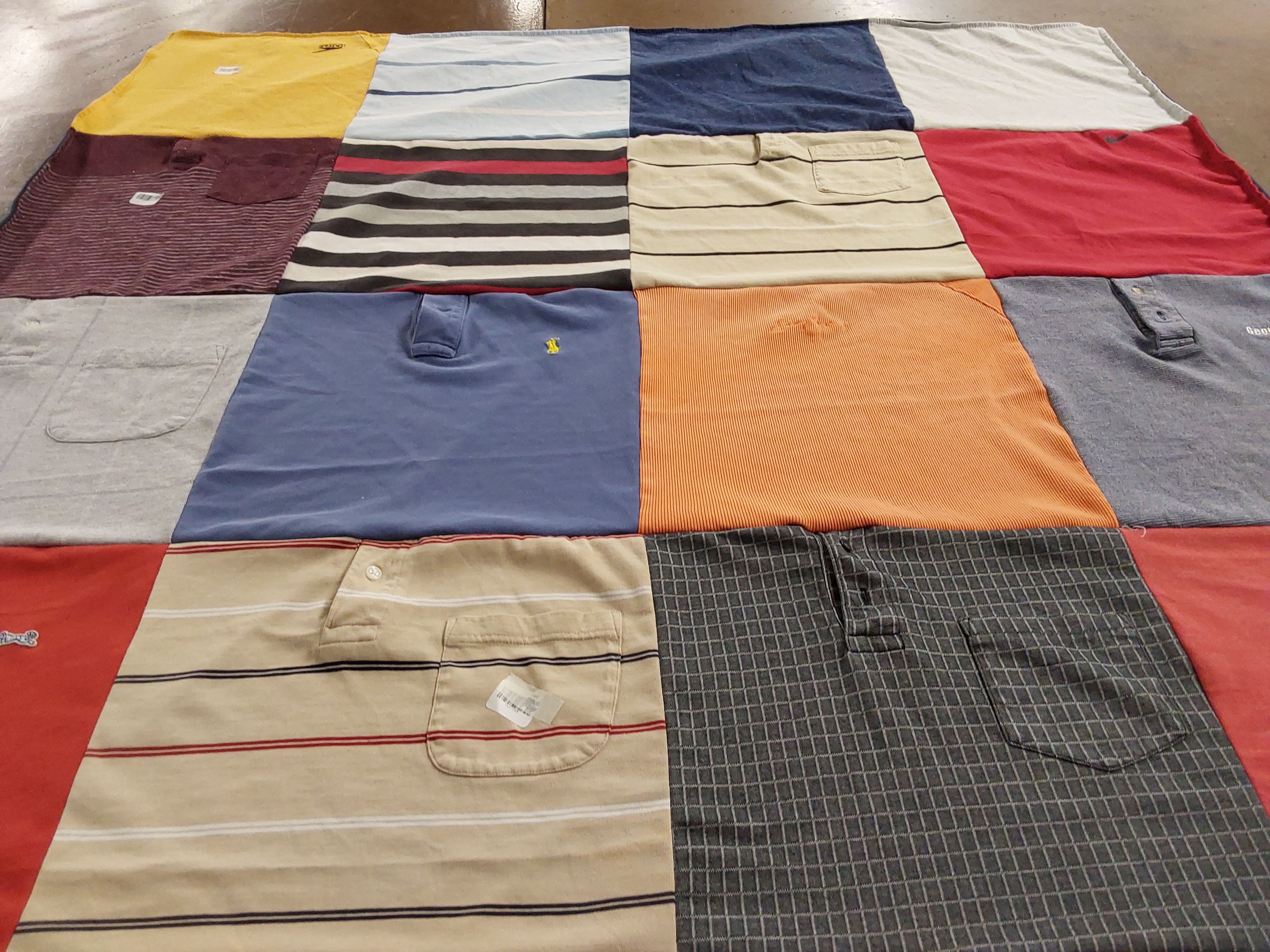 T-shirt quilt by Linda from GA