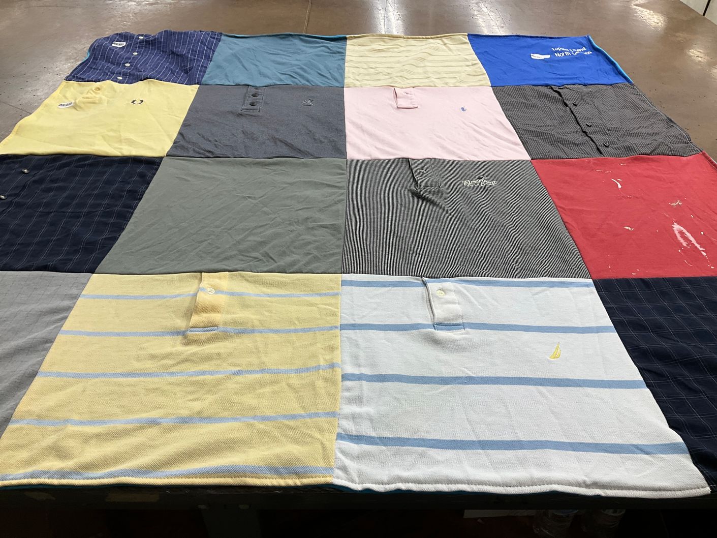 T-shirt quilt with fashion, design themes by Mary from VA