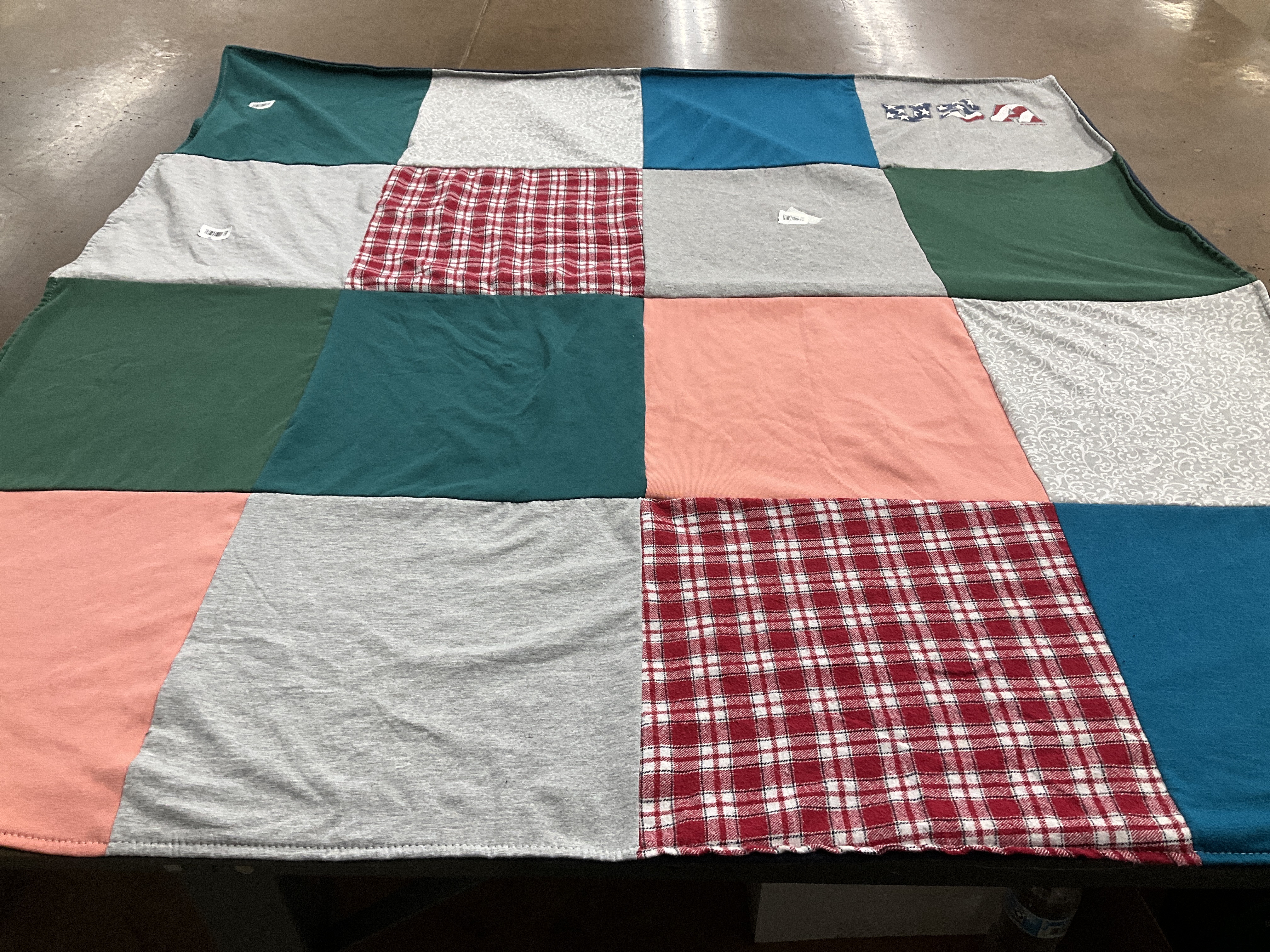 T-shirt quilt by Bethany from WI