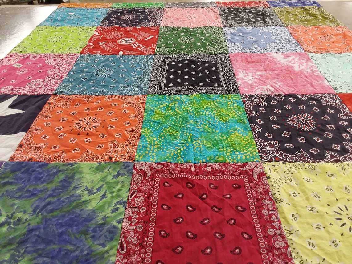 T-shirt quilt by Susan from TX