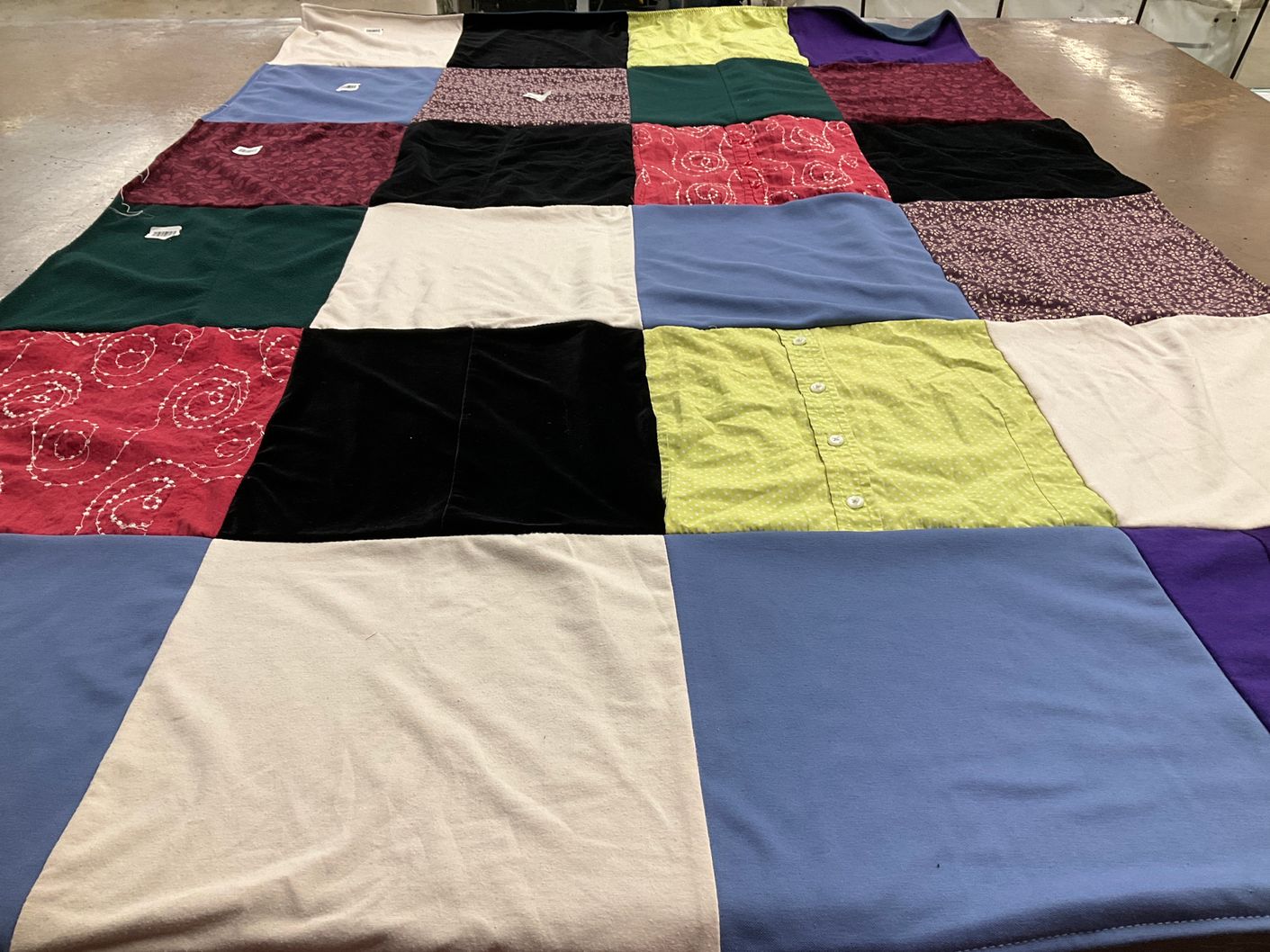 T-shirt quilt by tracie from WV