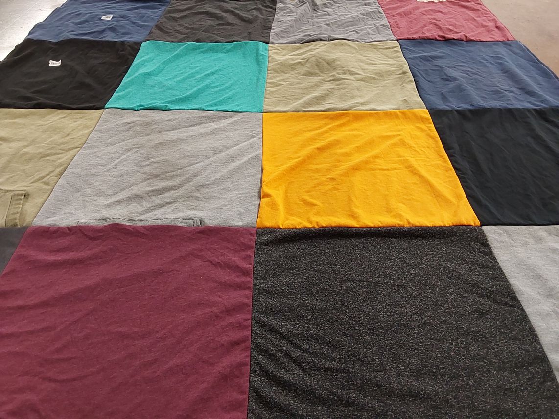 T-shirt quilt by Maryanne from FL