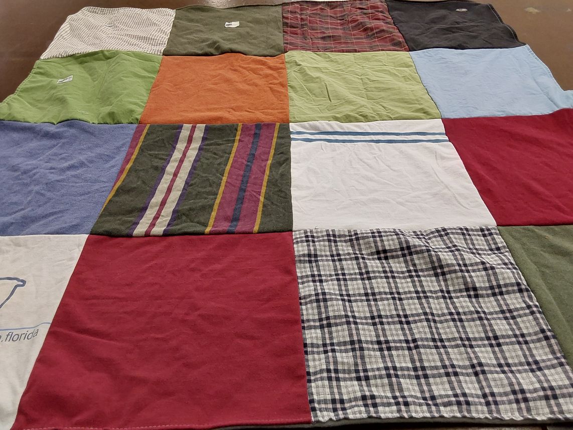 T-shirt quilt by Shelly Anne from FL