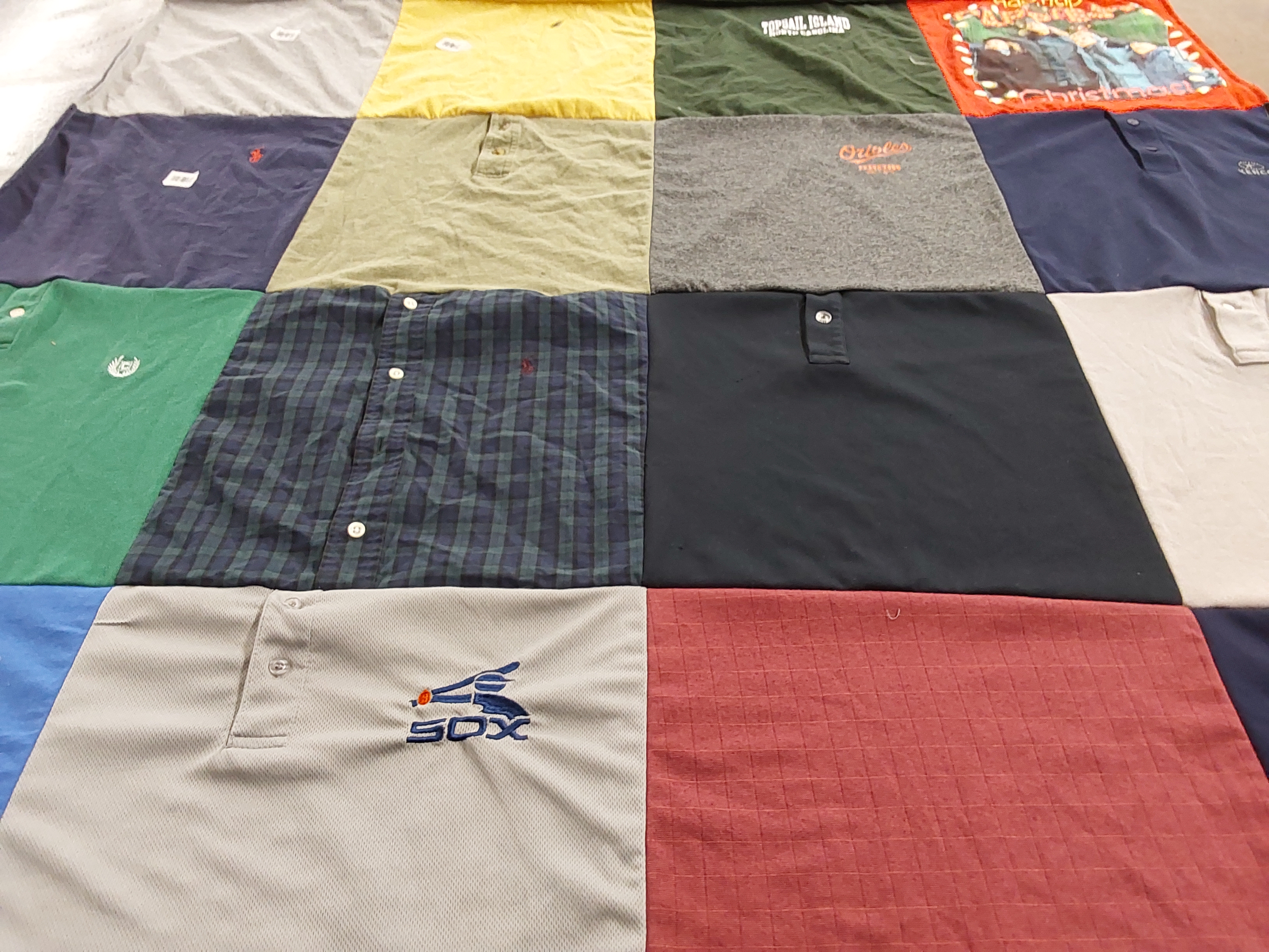 T-shirt quilt by Mary from VA