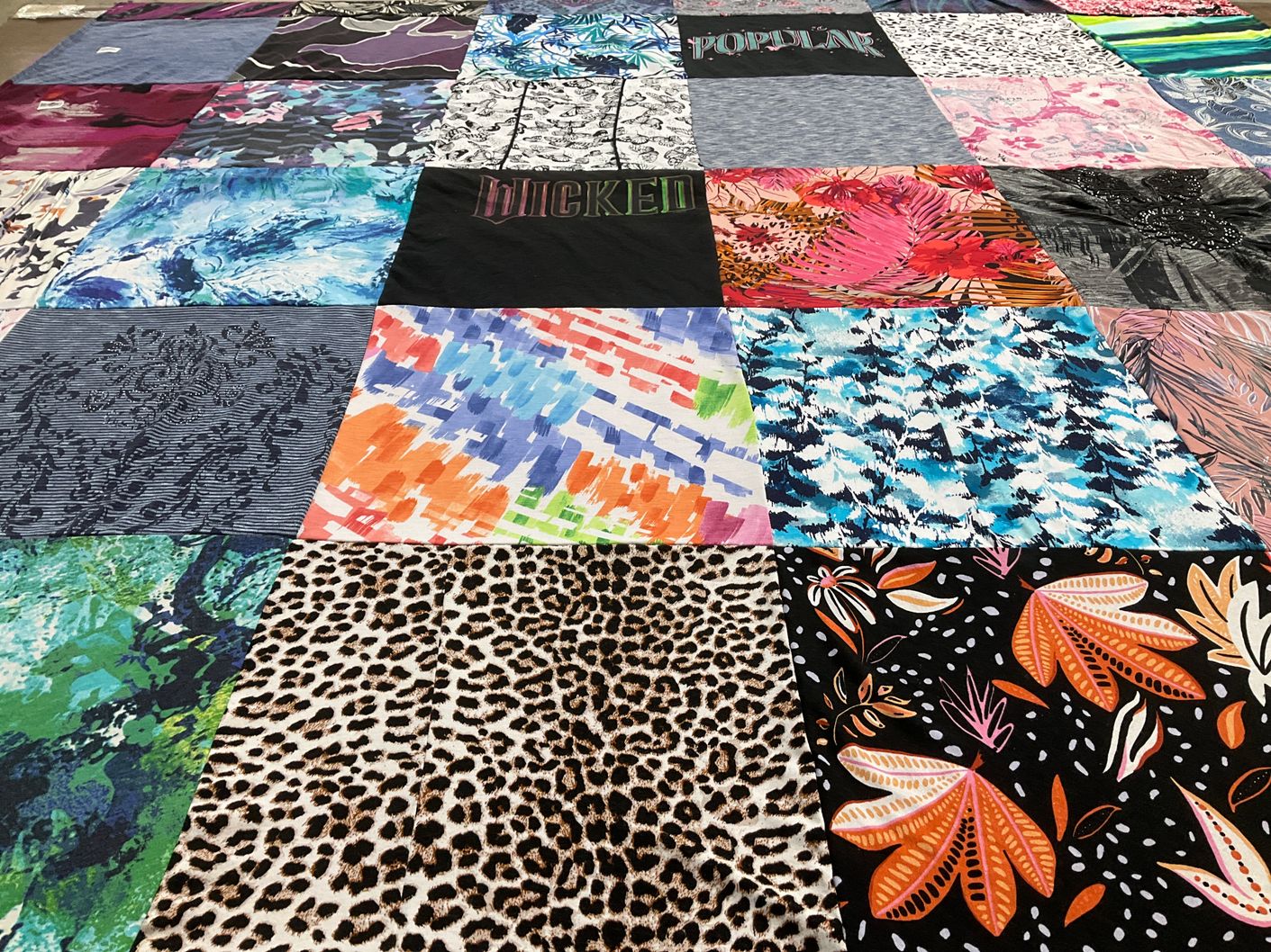 T-shirt quilt by Chelsea from MD