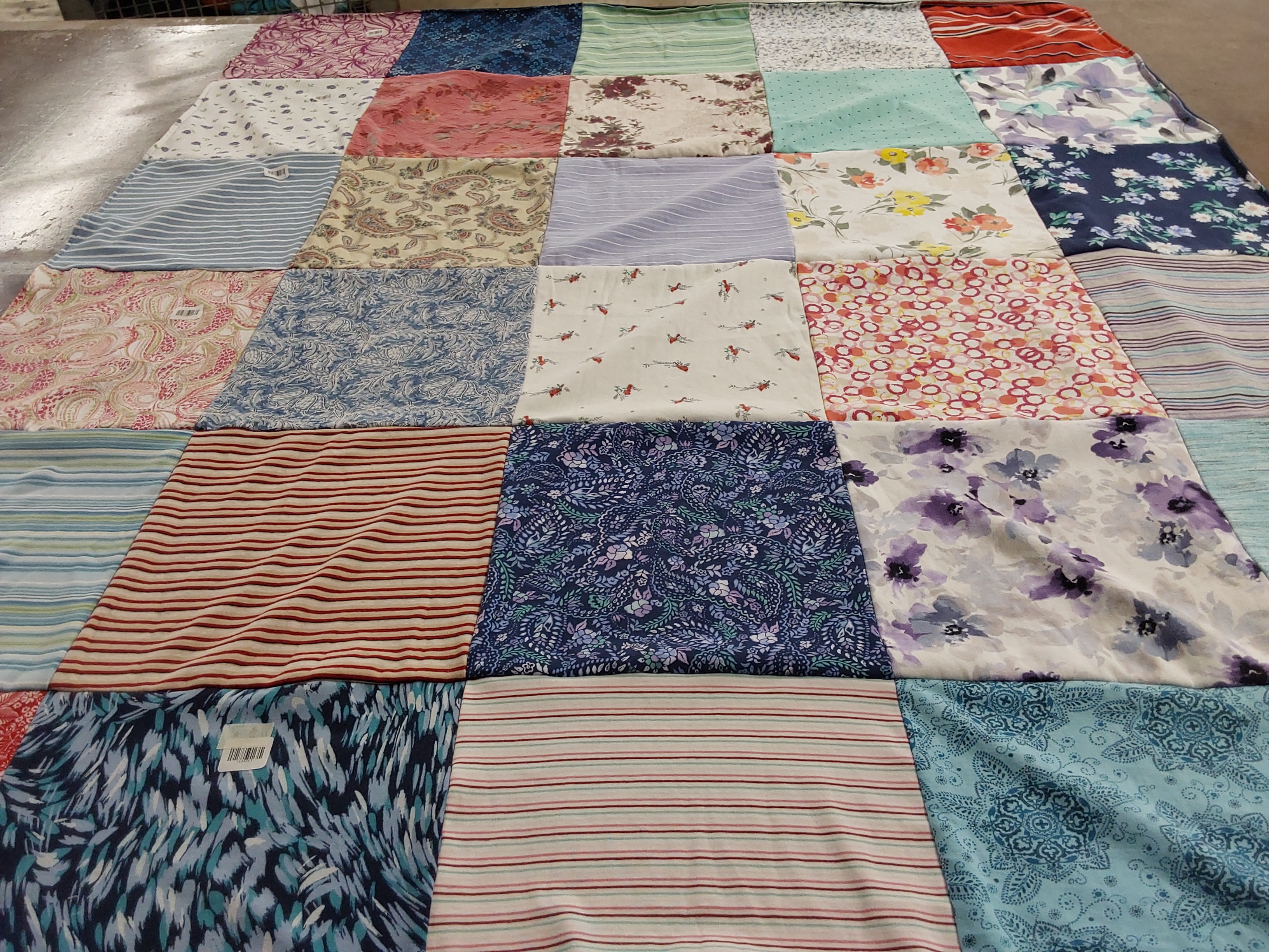 T-shirt quilt by Jennifer from NC