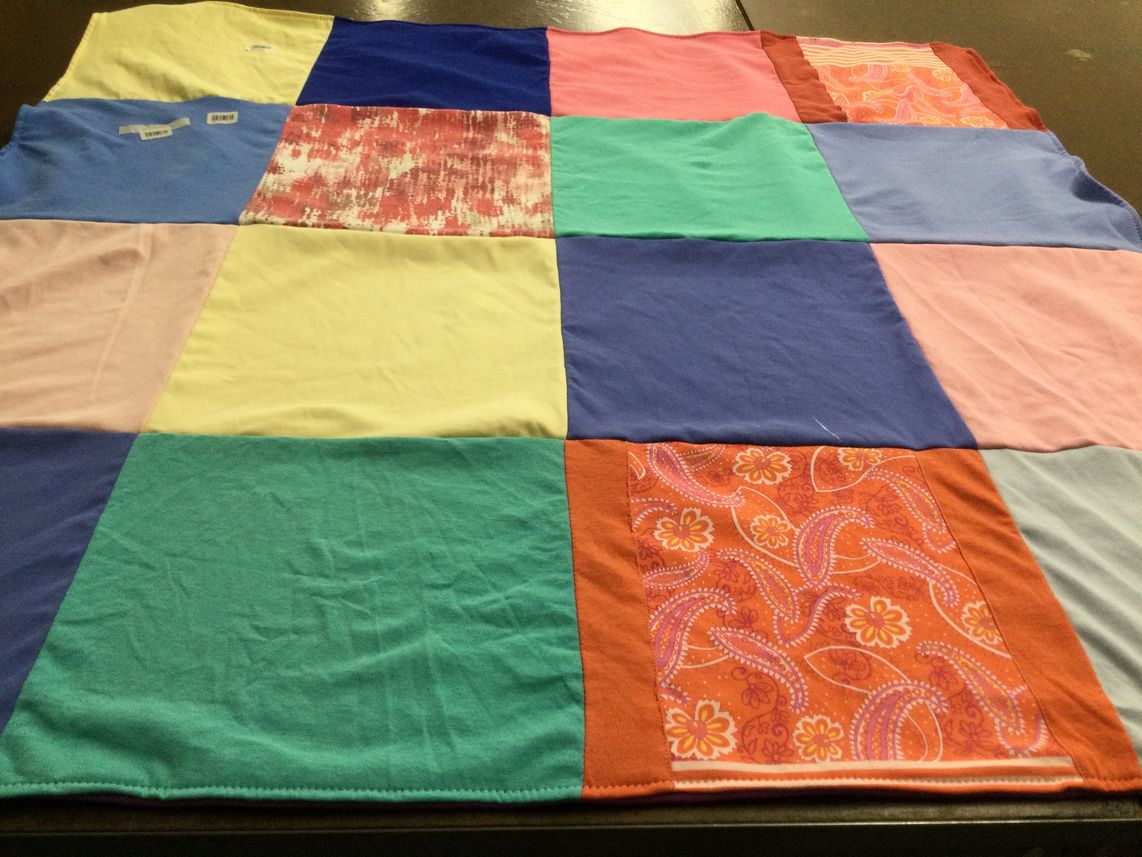 T-shirt quilt by Jessica from MD