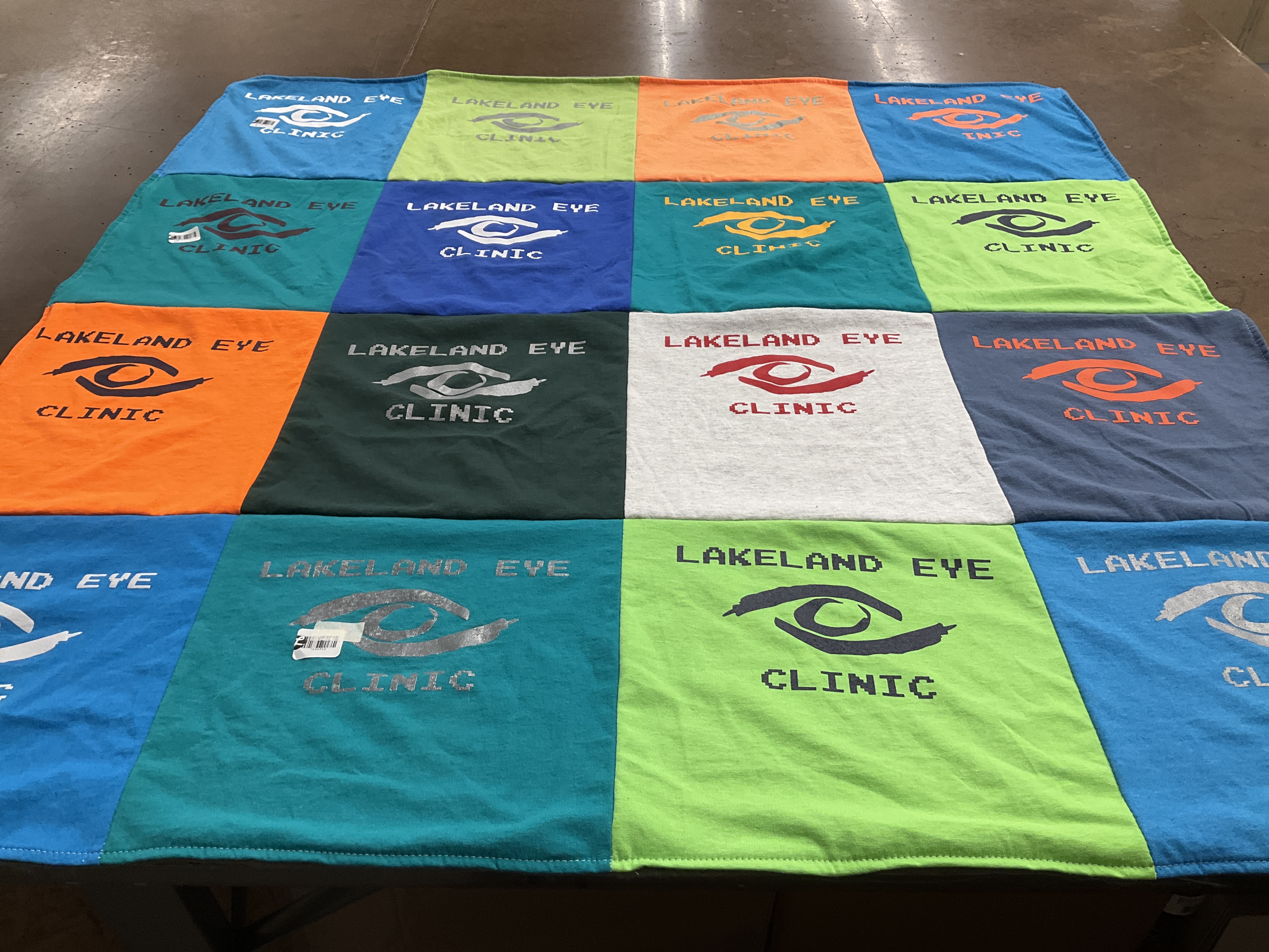 T-shirt quilt by Kasi from ID