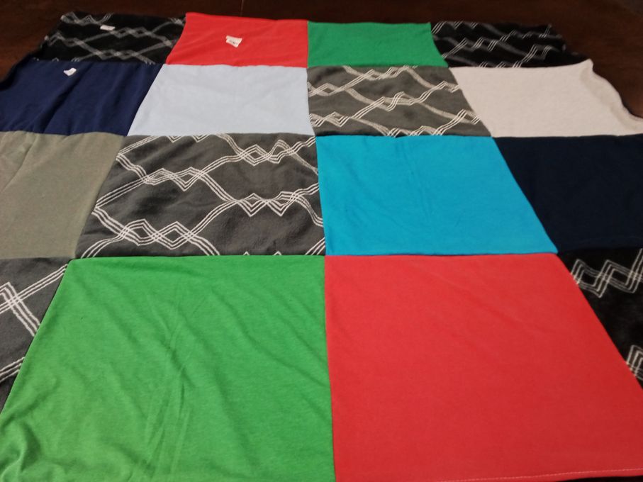 T-shirt quilt by Rita from NY