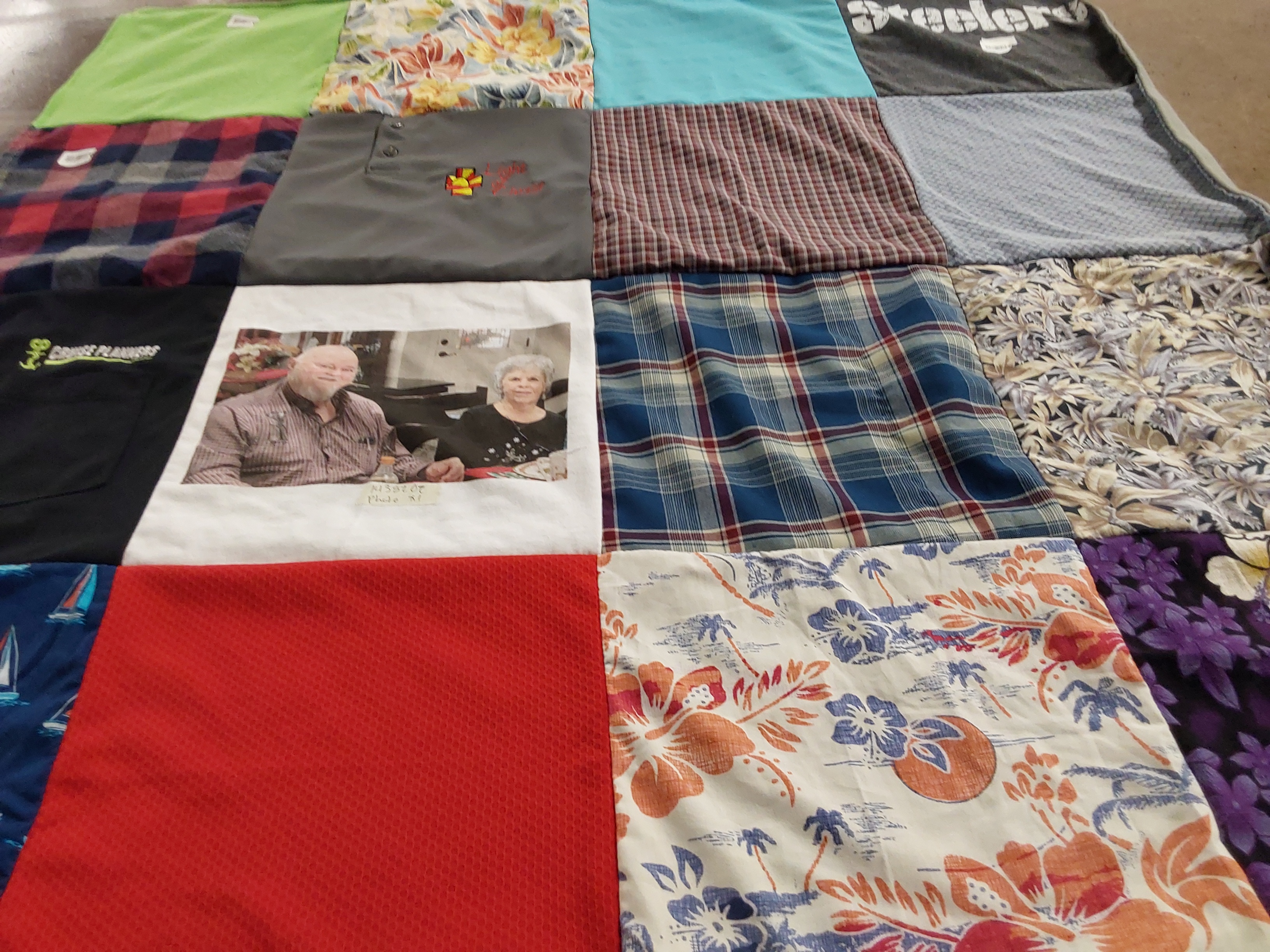 T-shirt quilt by Jack from AZ