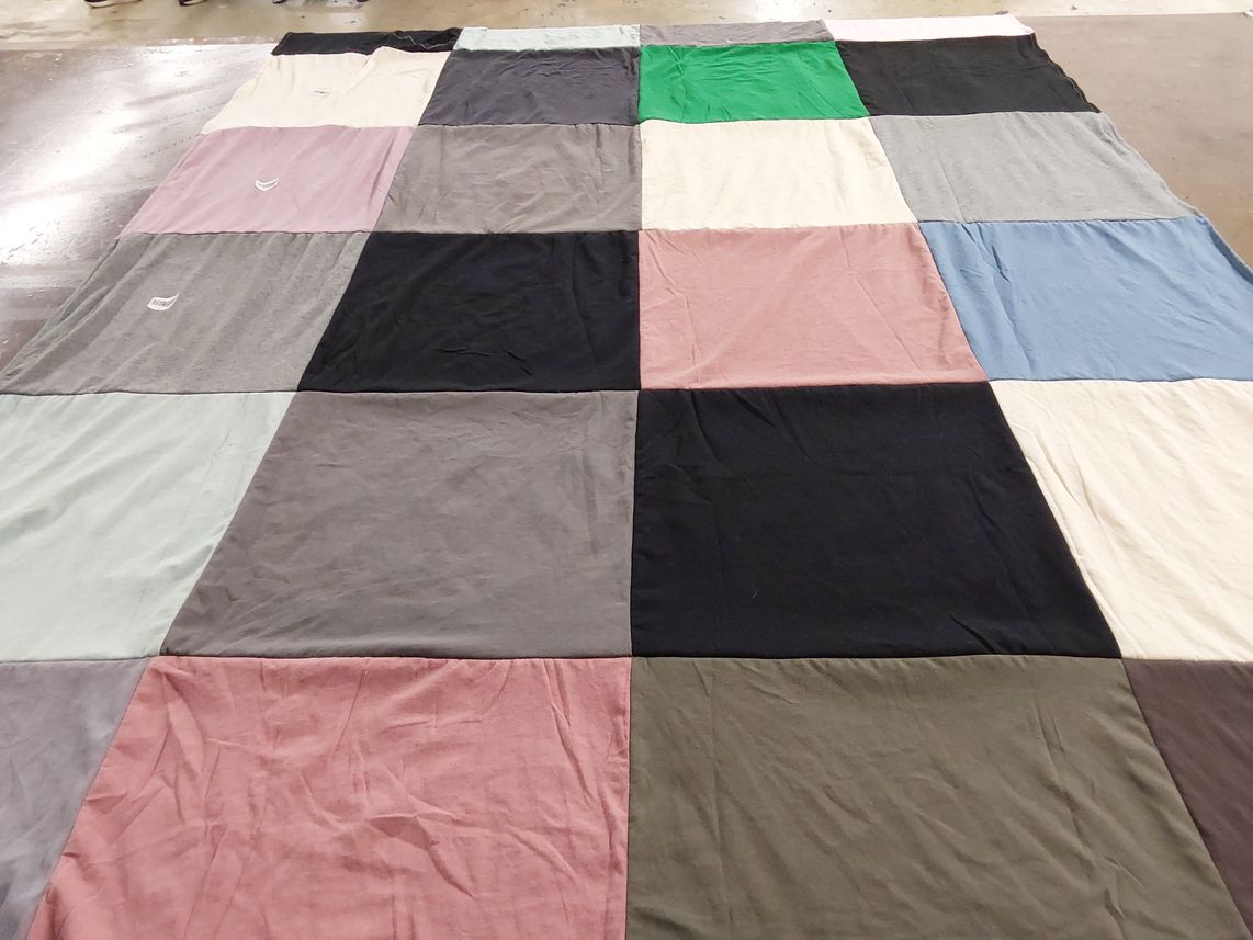T-shirt quilt by Cristina from OK