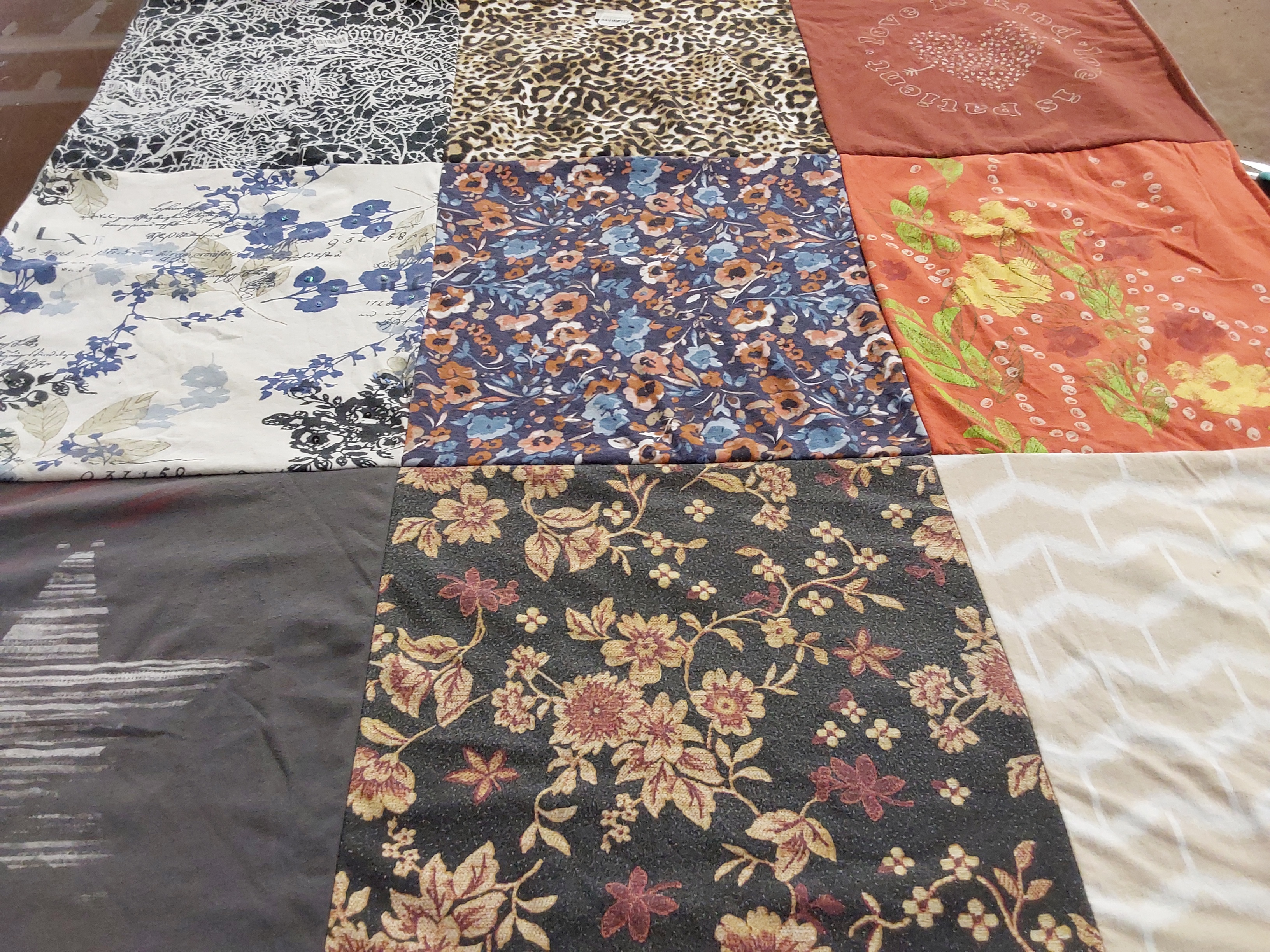 T-shirt quilt with sewing, crafting themes by Steven from CA