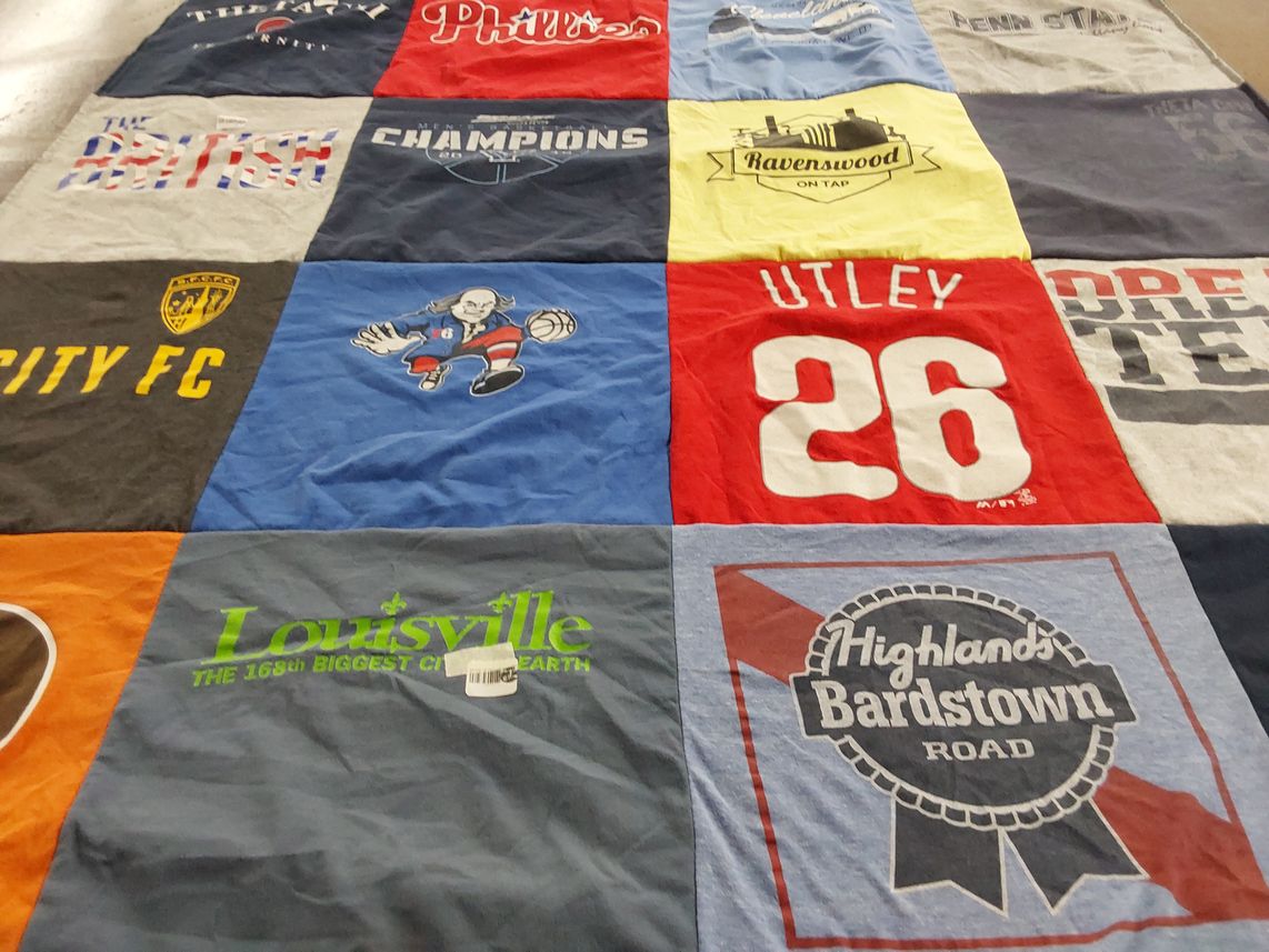 T-shirt quilt featuring city fc by Daniel from IL